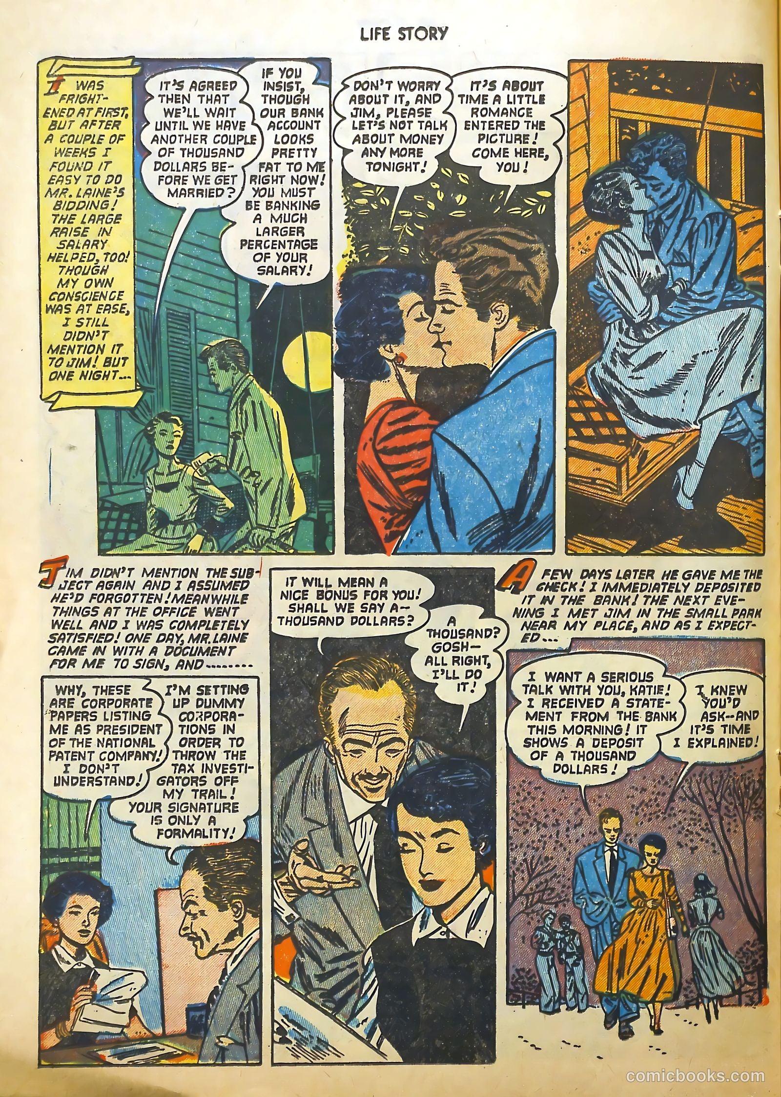 Life Story #46 (1953) — page 16 of 36