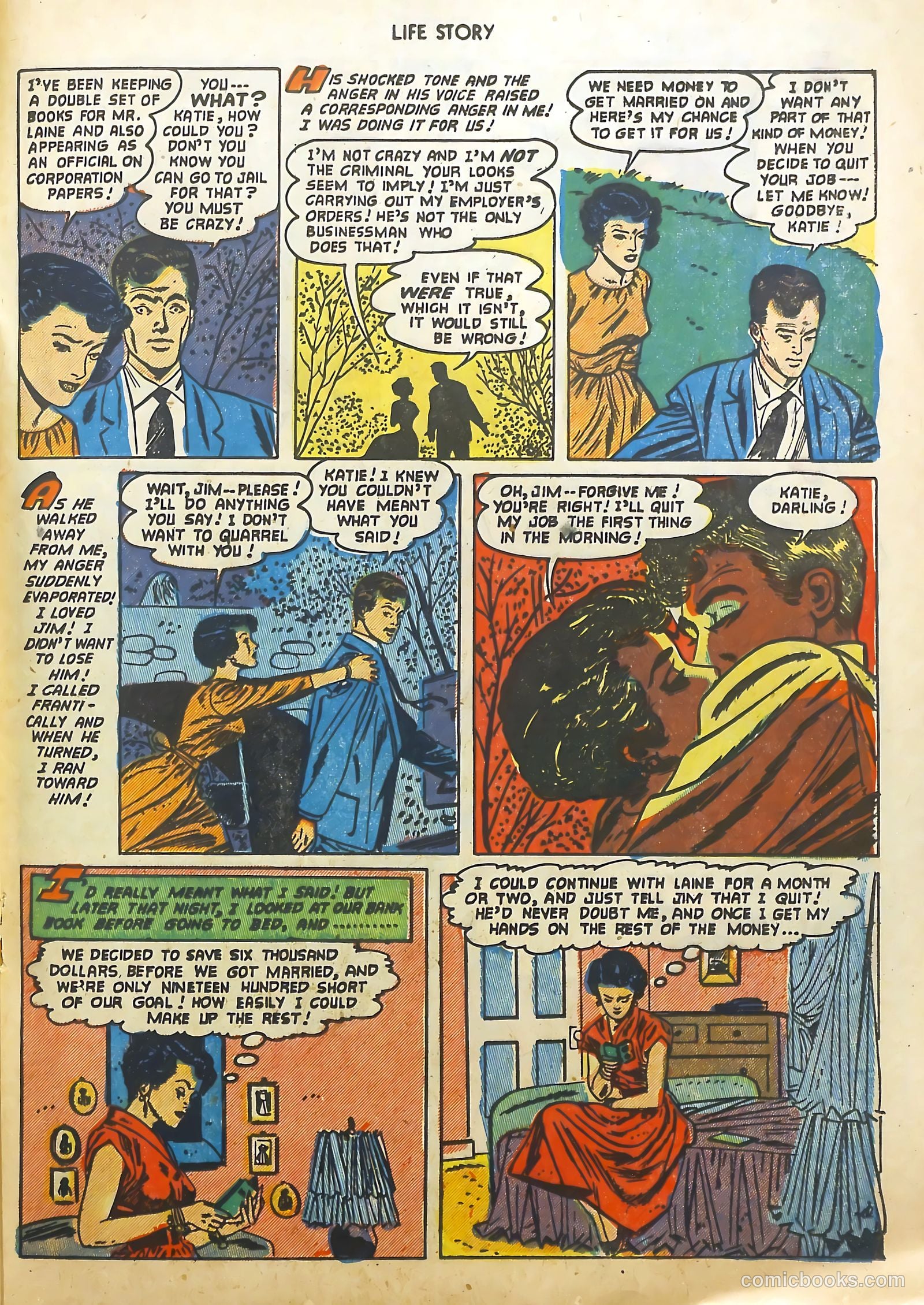 Life Story #46 (1953) — page 17 of 36