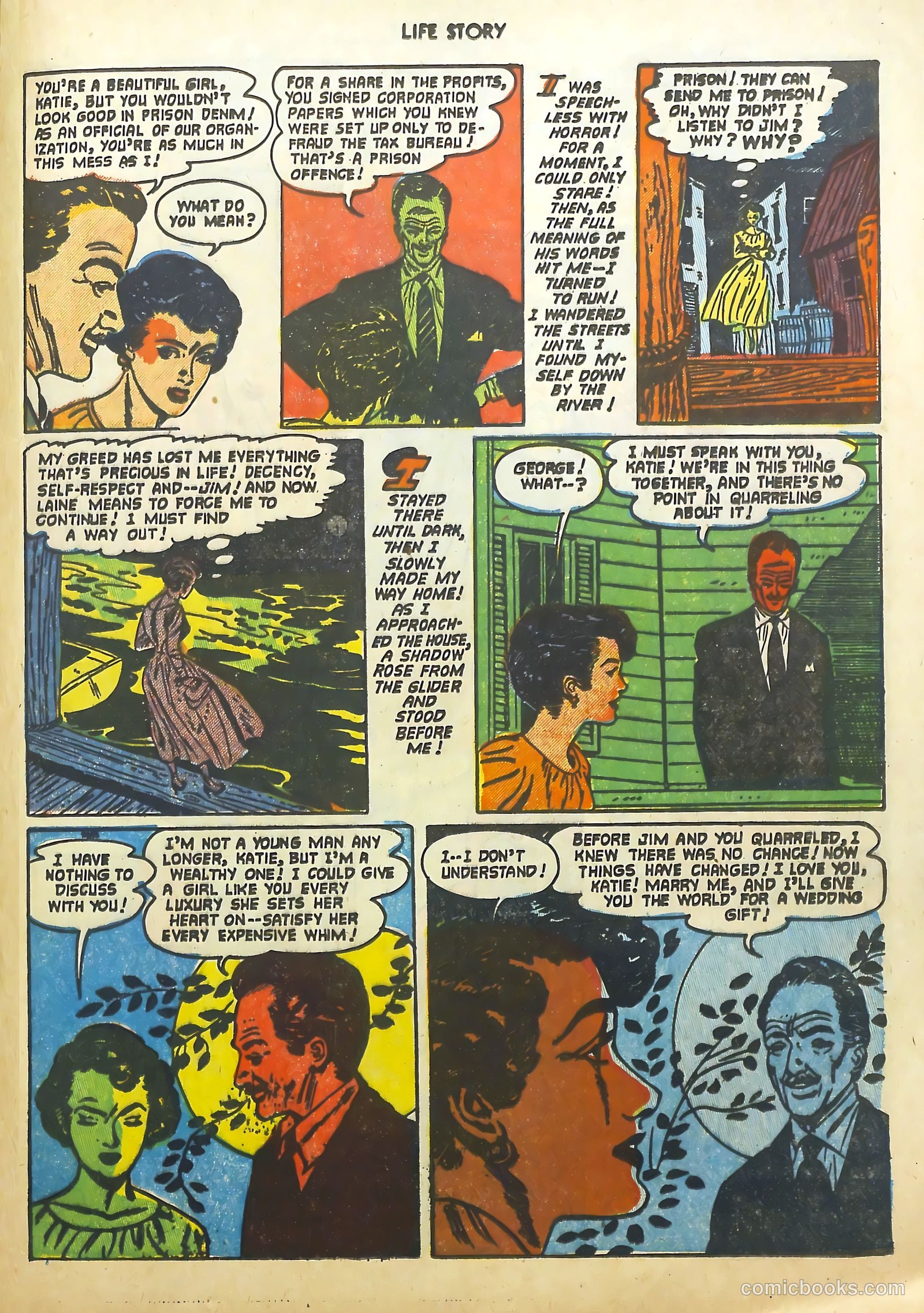 Life Story #46 (1953) — page 21 of 36