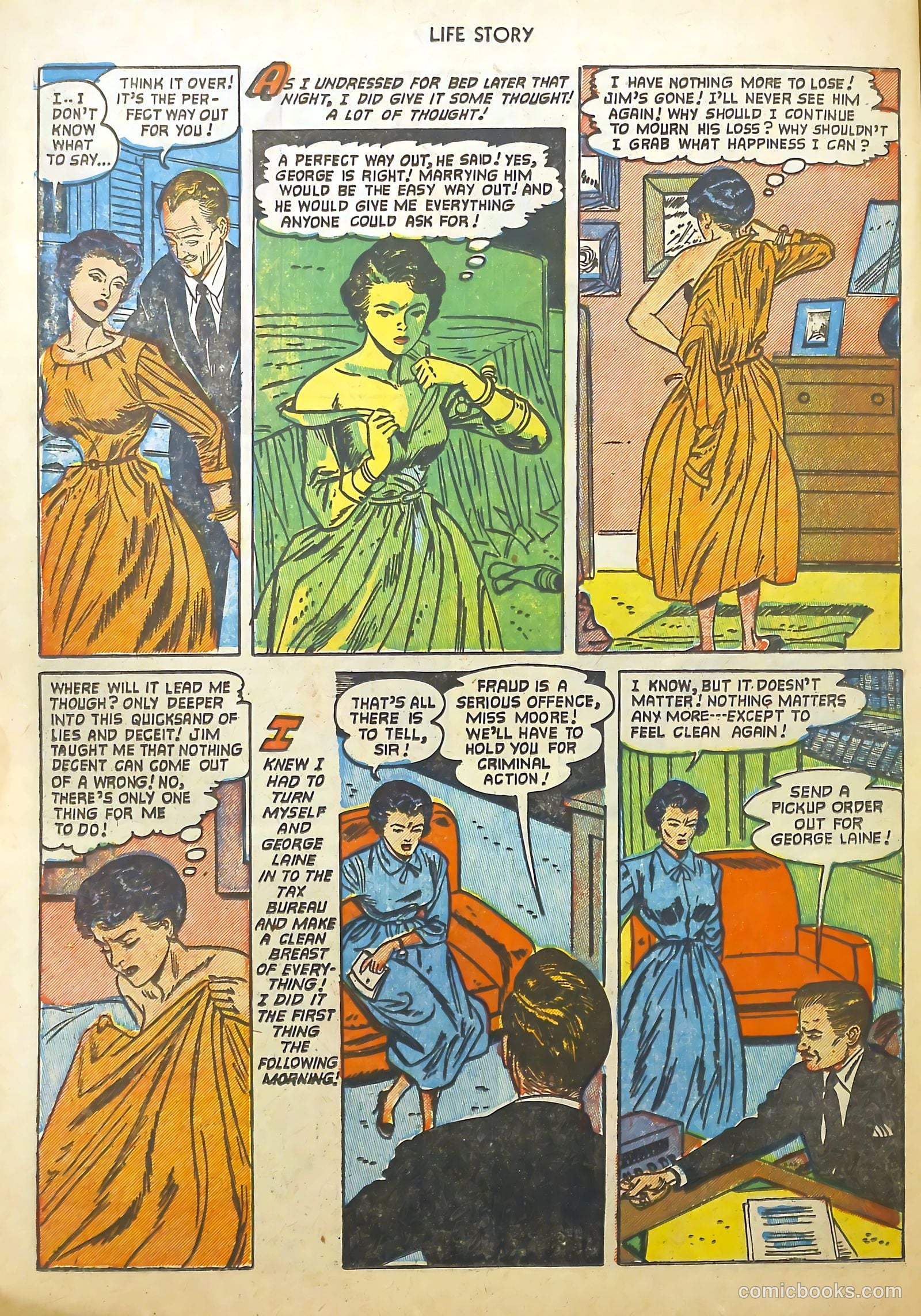 Life Story #46 (1953) — page 22 of 36