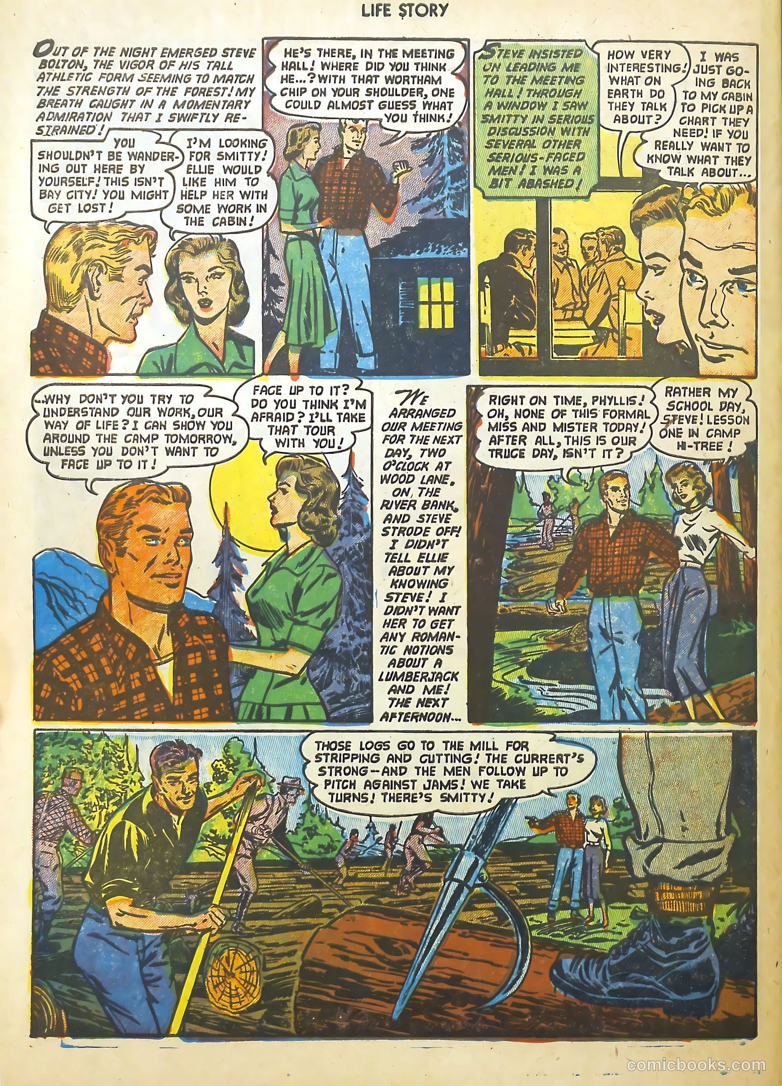 Life Story #46 (1953) — page 30 of 36