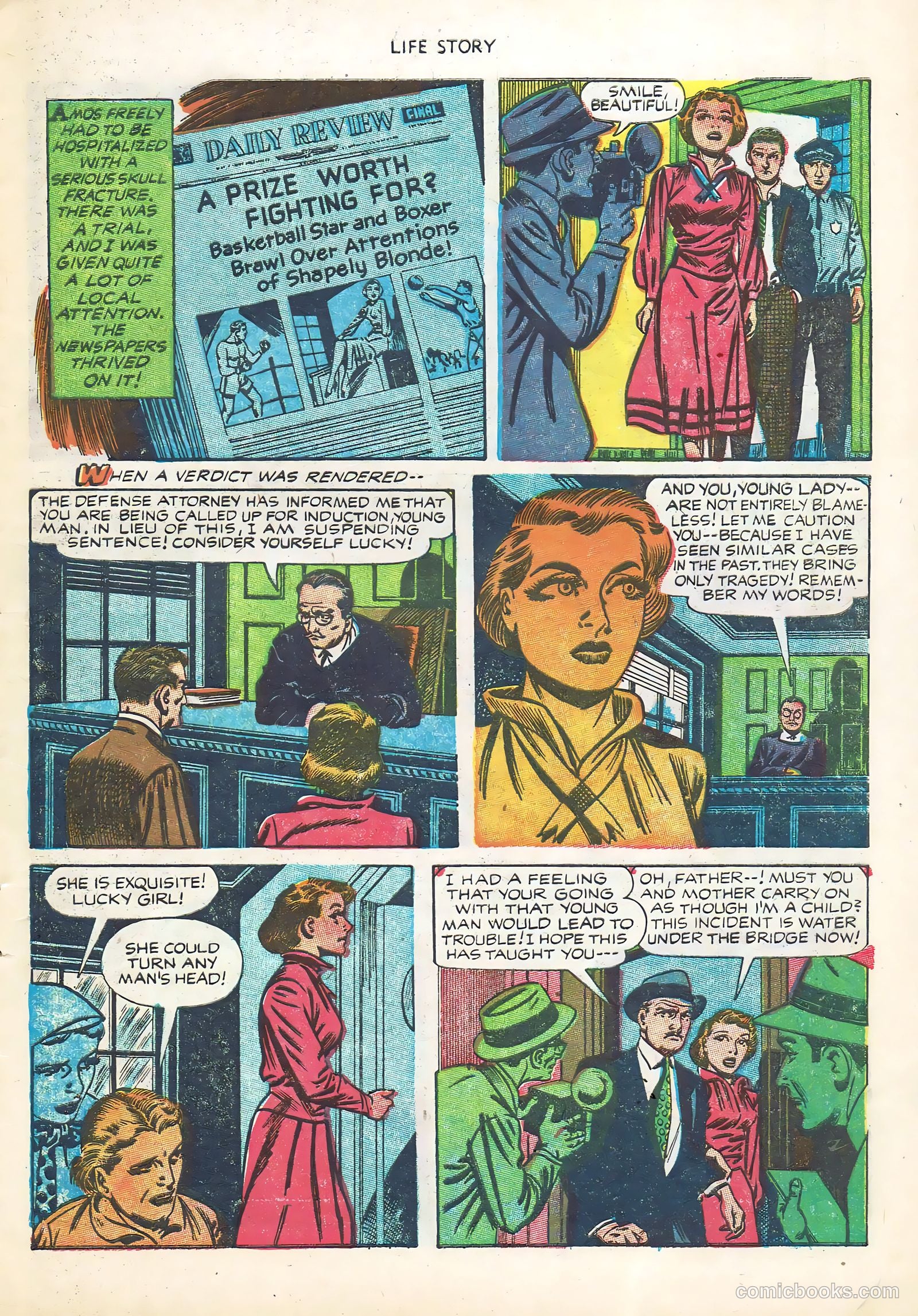 Life Story #47 (1953) — page 7 of 36