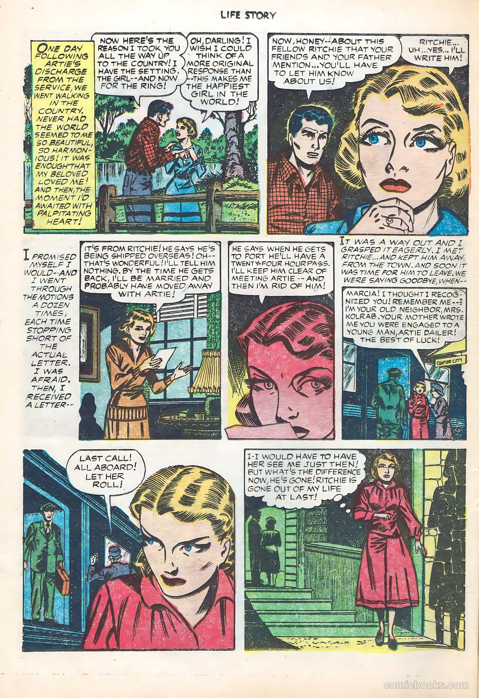 Life Story #47 (1953) — page 12 of 36