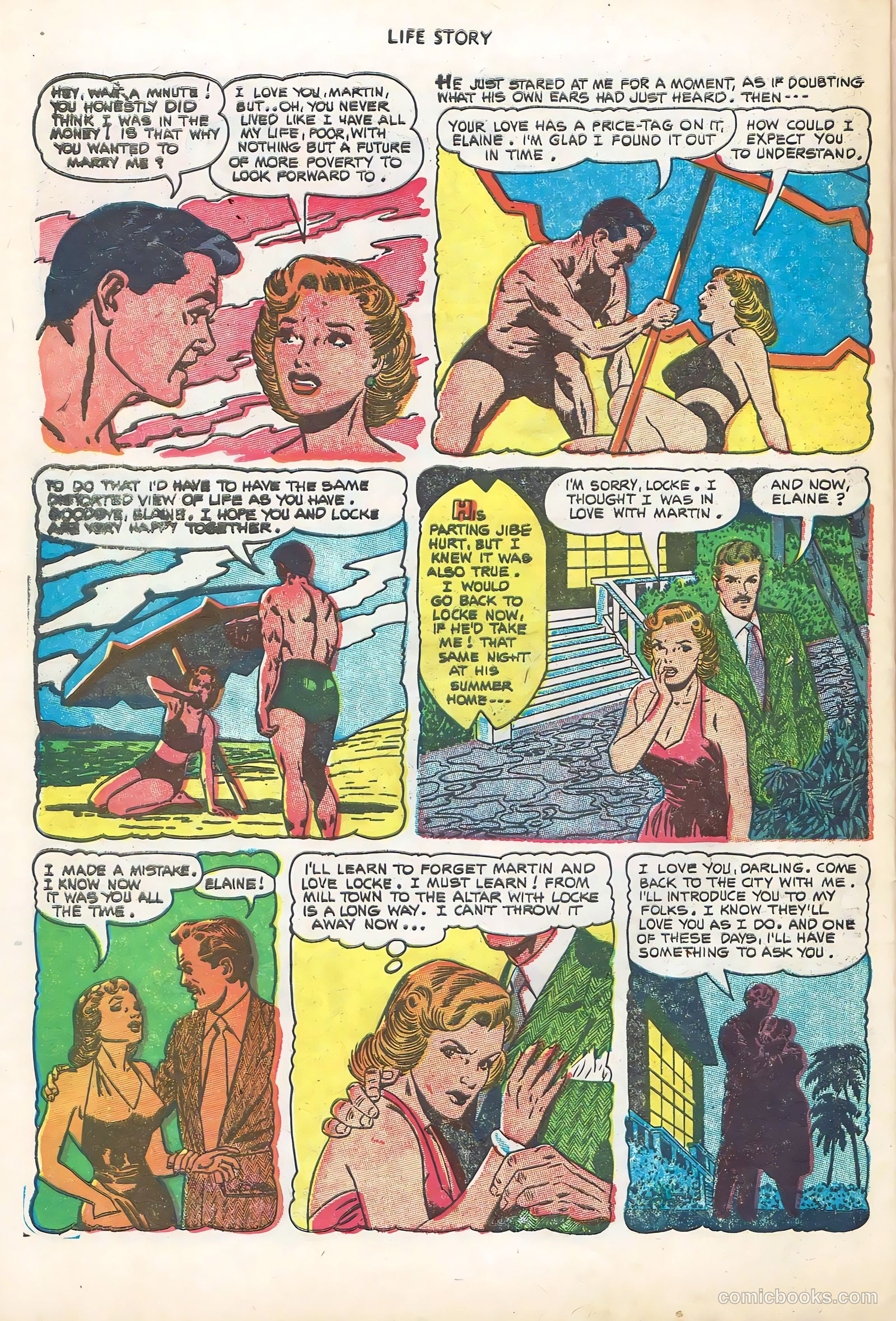 Life Story #47 (1953) — page 30 of 36