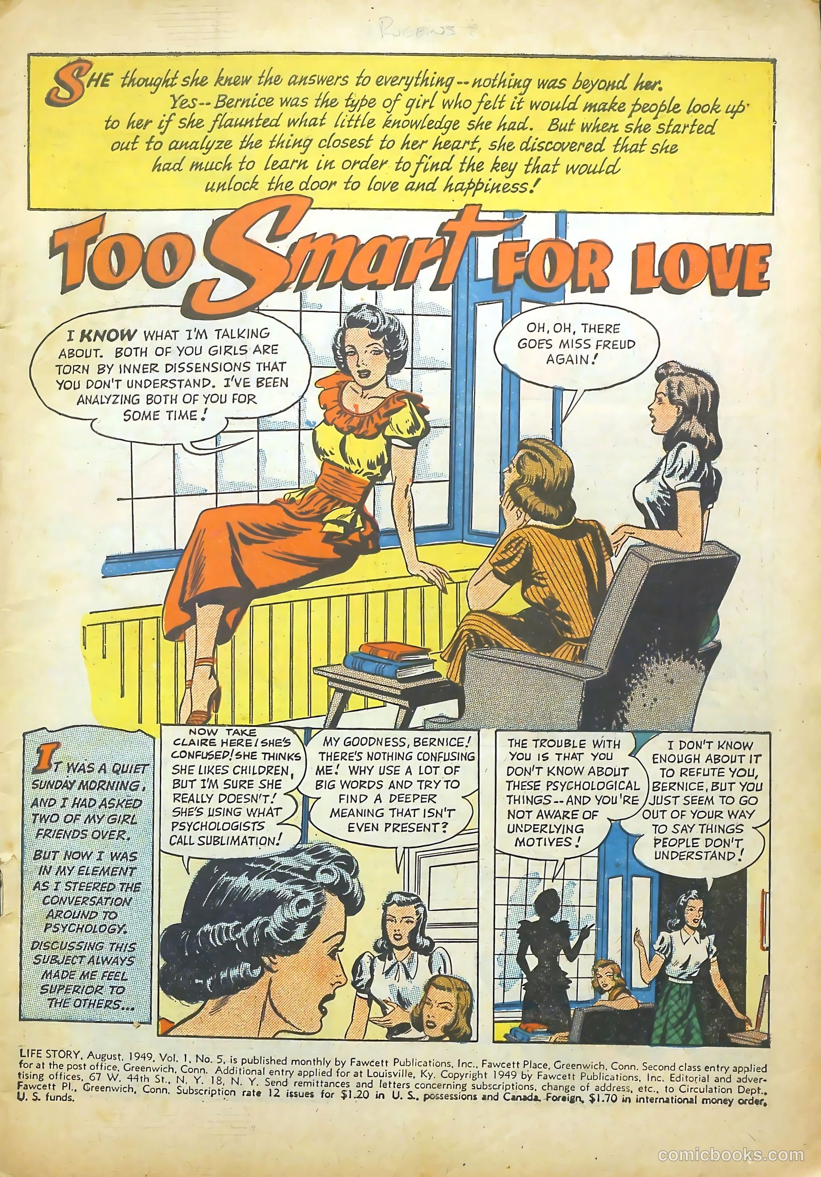 Life Story #5 (1949) — page 3 of 52