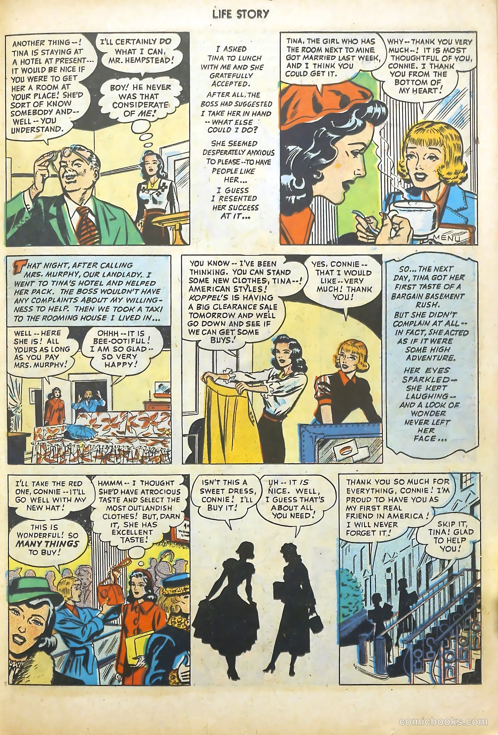 Life Story #5 (1949) — page 29 of 52