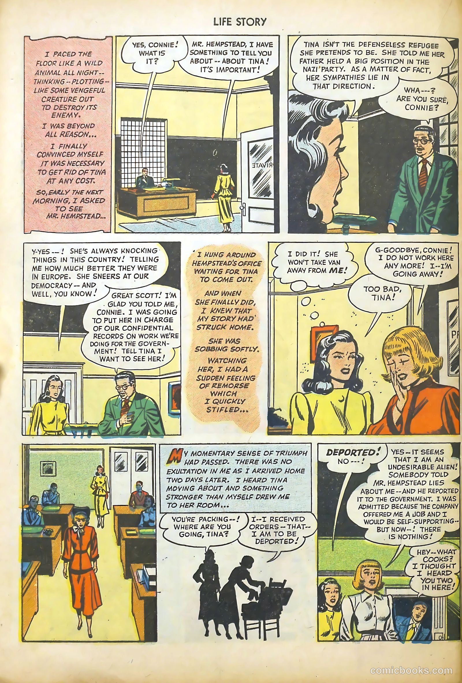 Life Story #5 (1949) — page 36 of 52