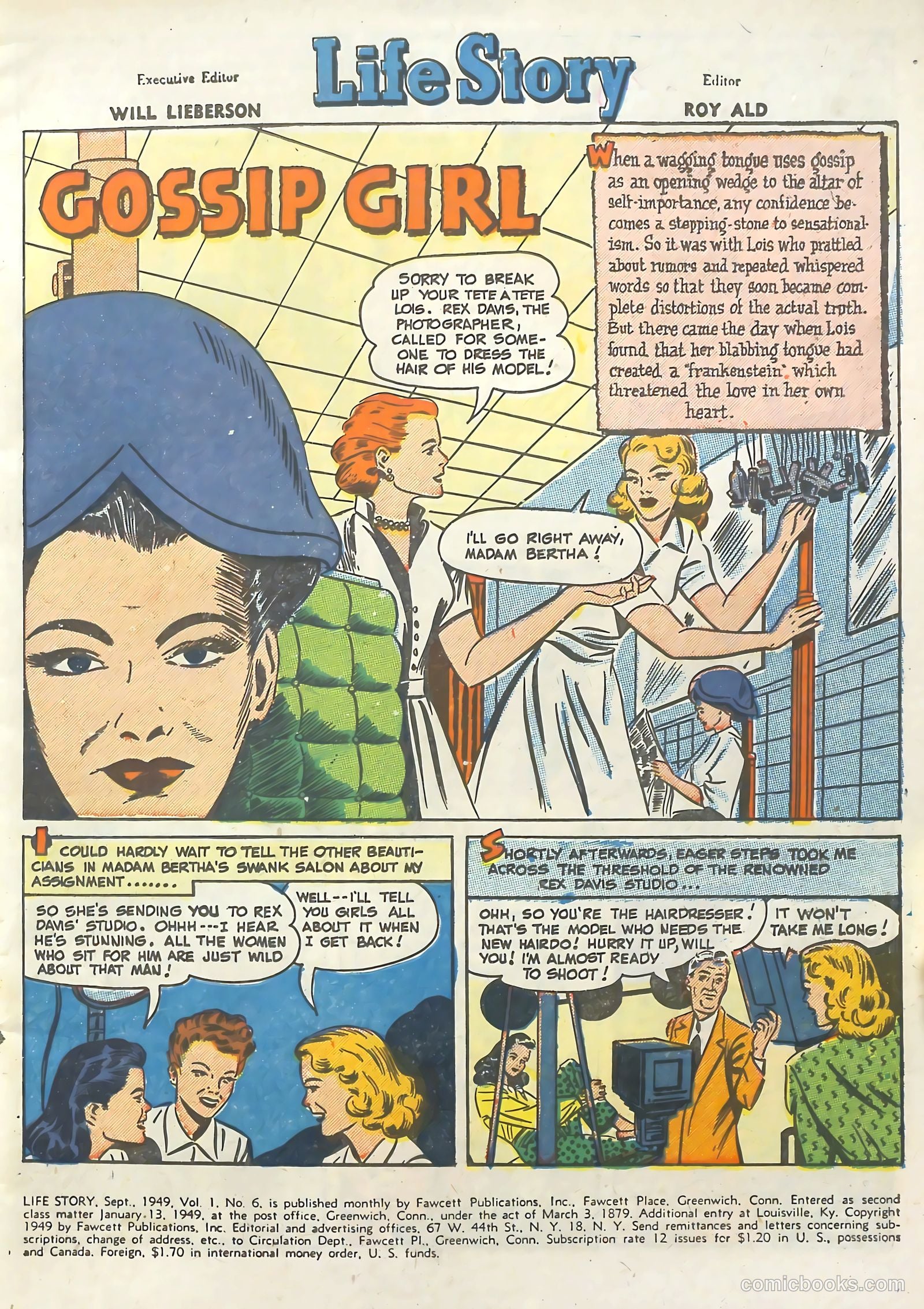 Life Story #6 (1949) — page 3 of 52