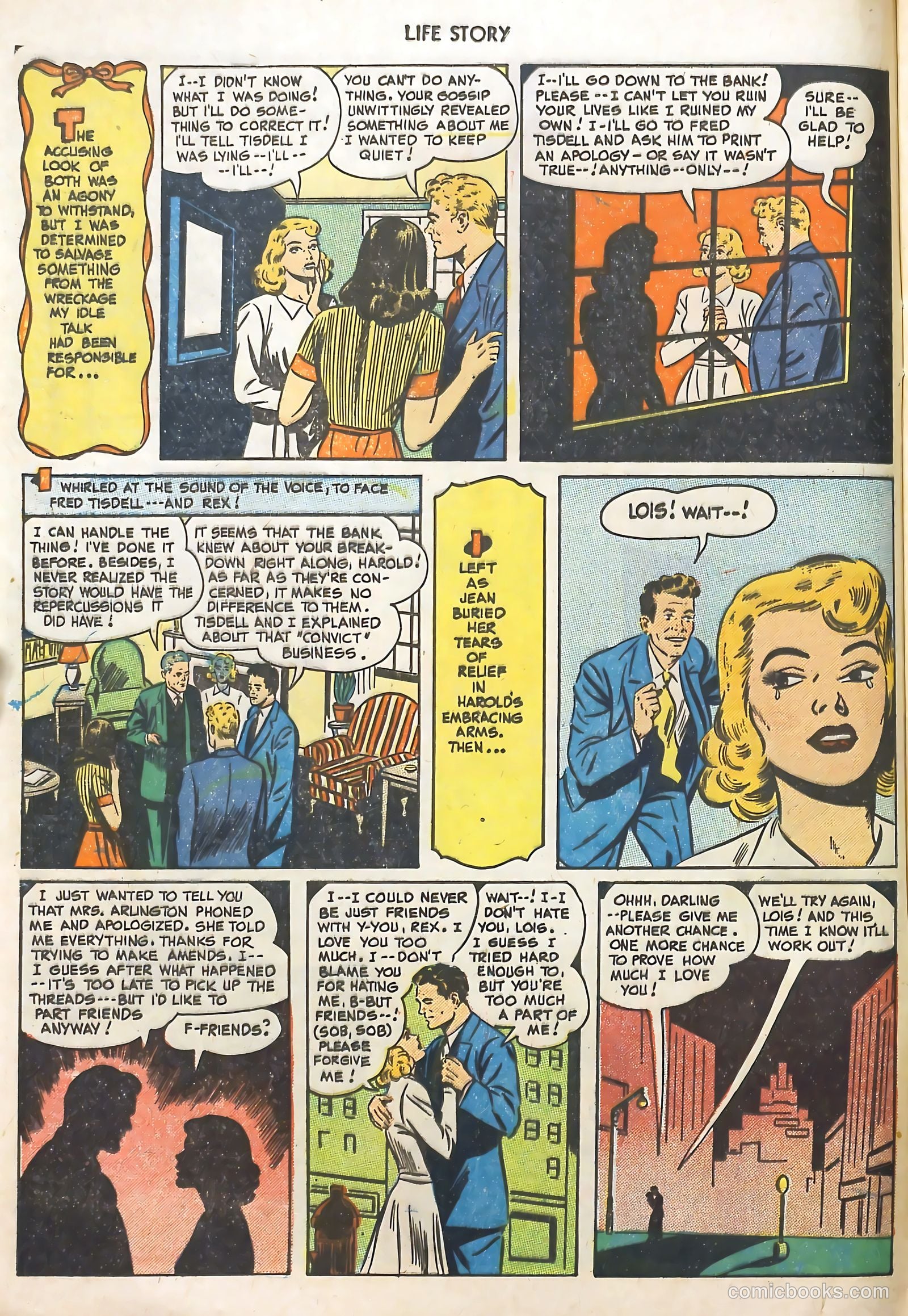 Life Story #6 (1949) — page 16 of 52