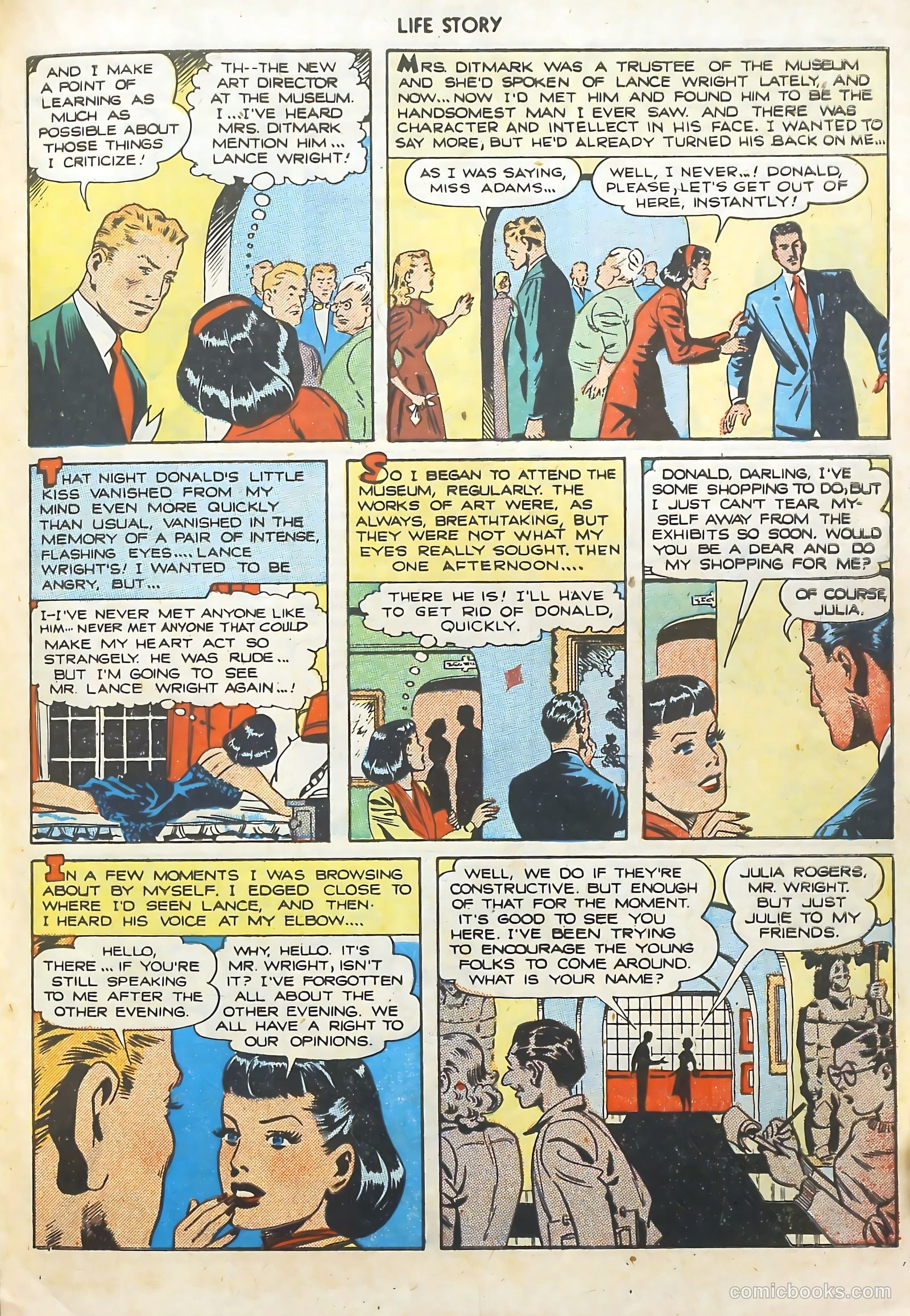 Life Story #6 (1949) — page 31 of 52