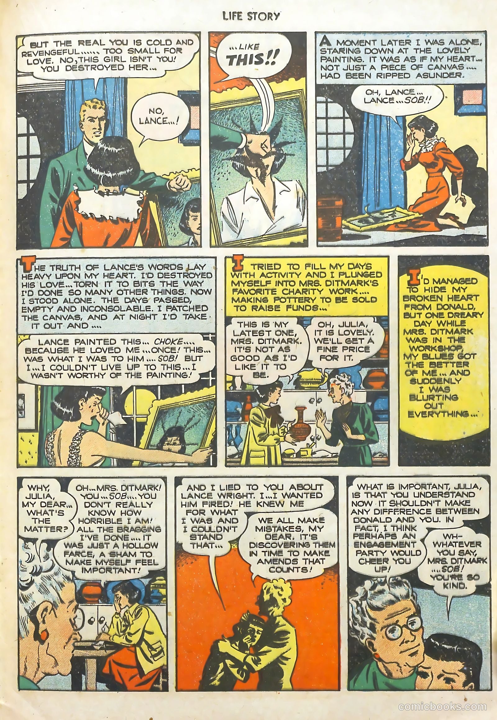 Life Story #6 (1949) — page 37 of 52