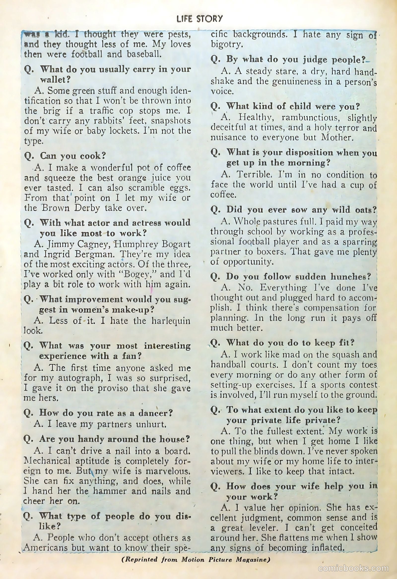 Life Story #6 (1949) — page 40 of 52