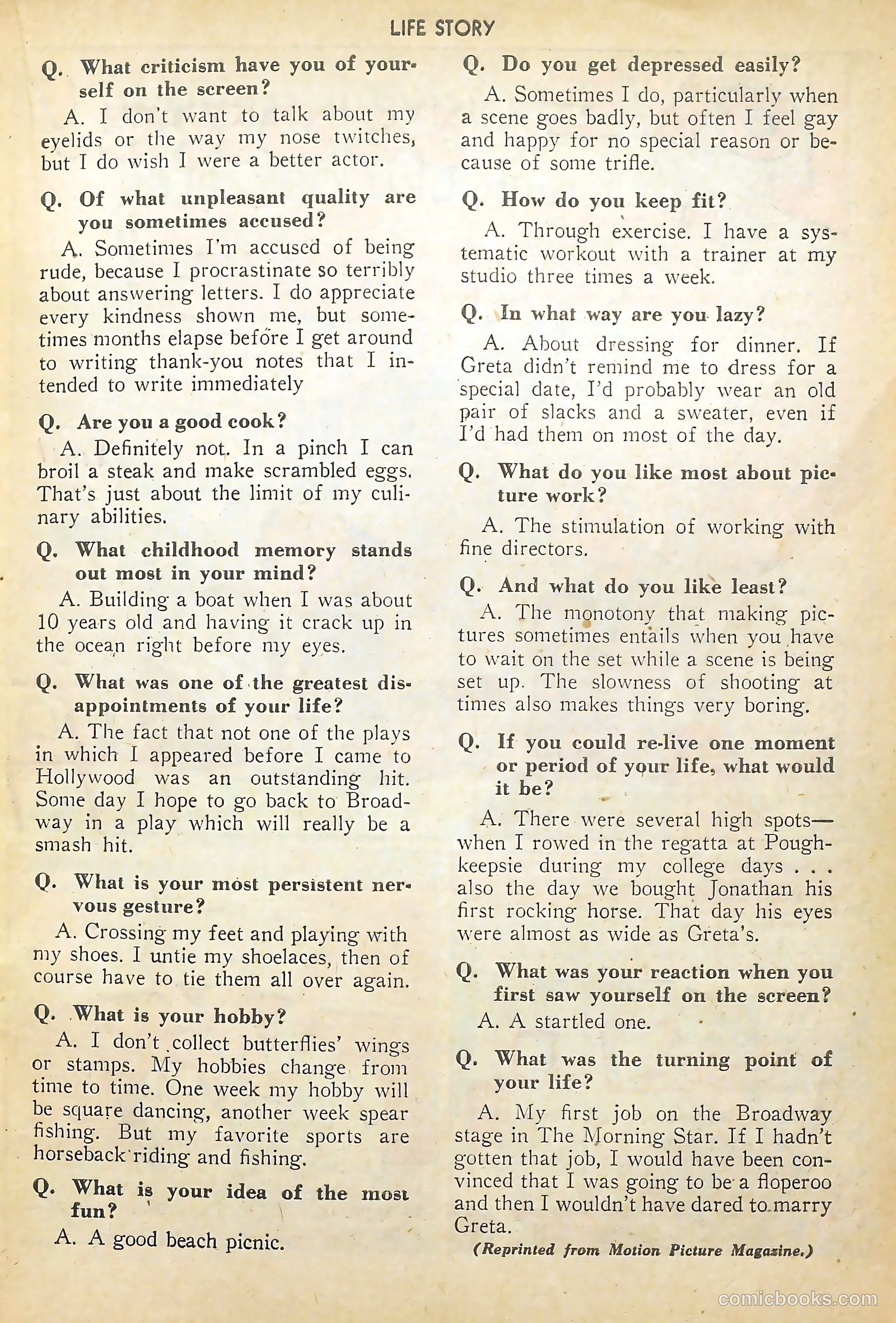 Life Story #7 (1949) — page 15 of 36