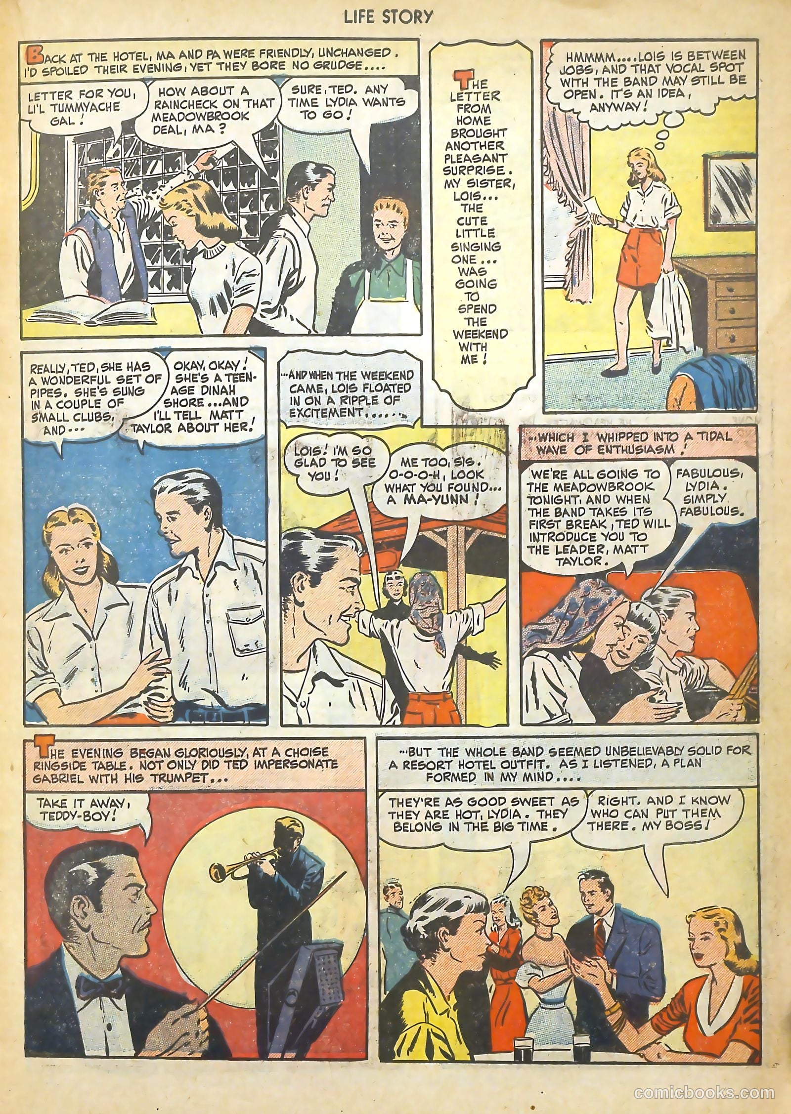 Life Story #7 (1949) — page 23 of 36