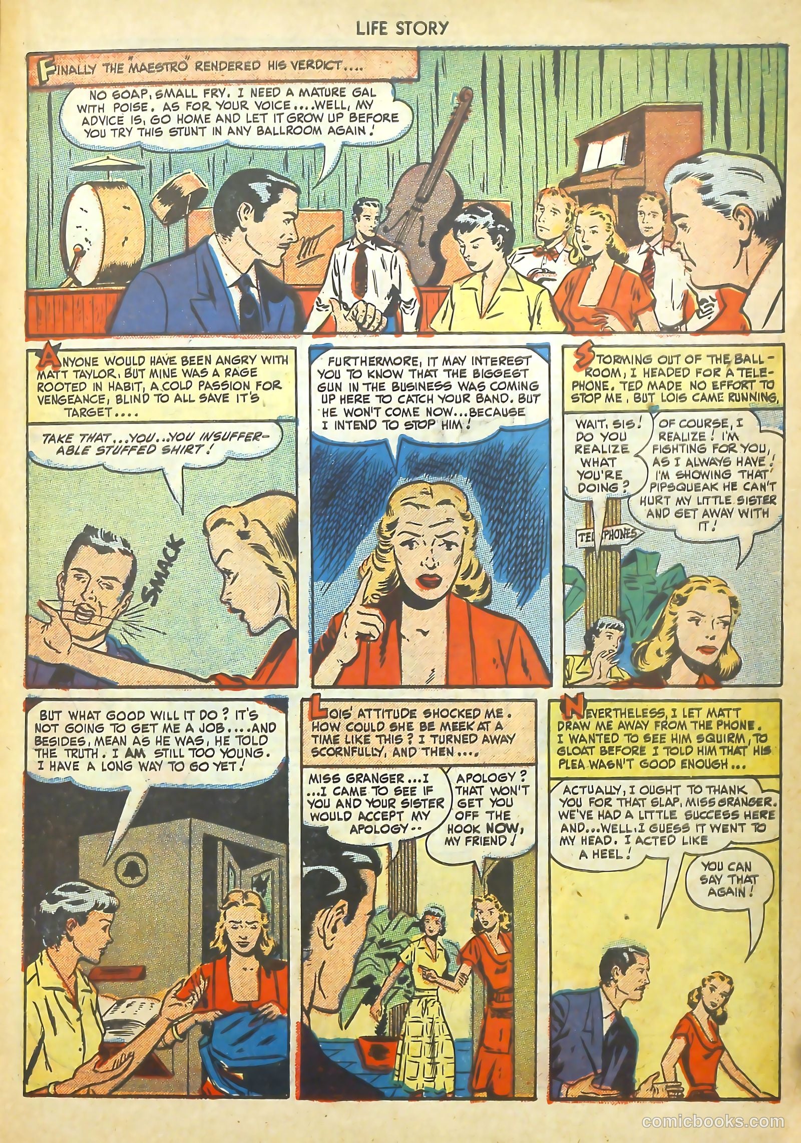 Life Story #7 (1949) — page 25 of 36