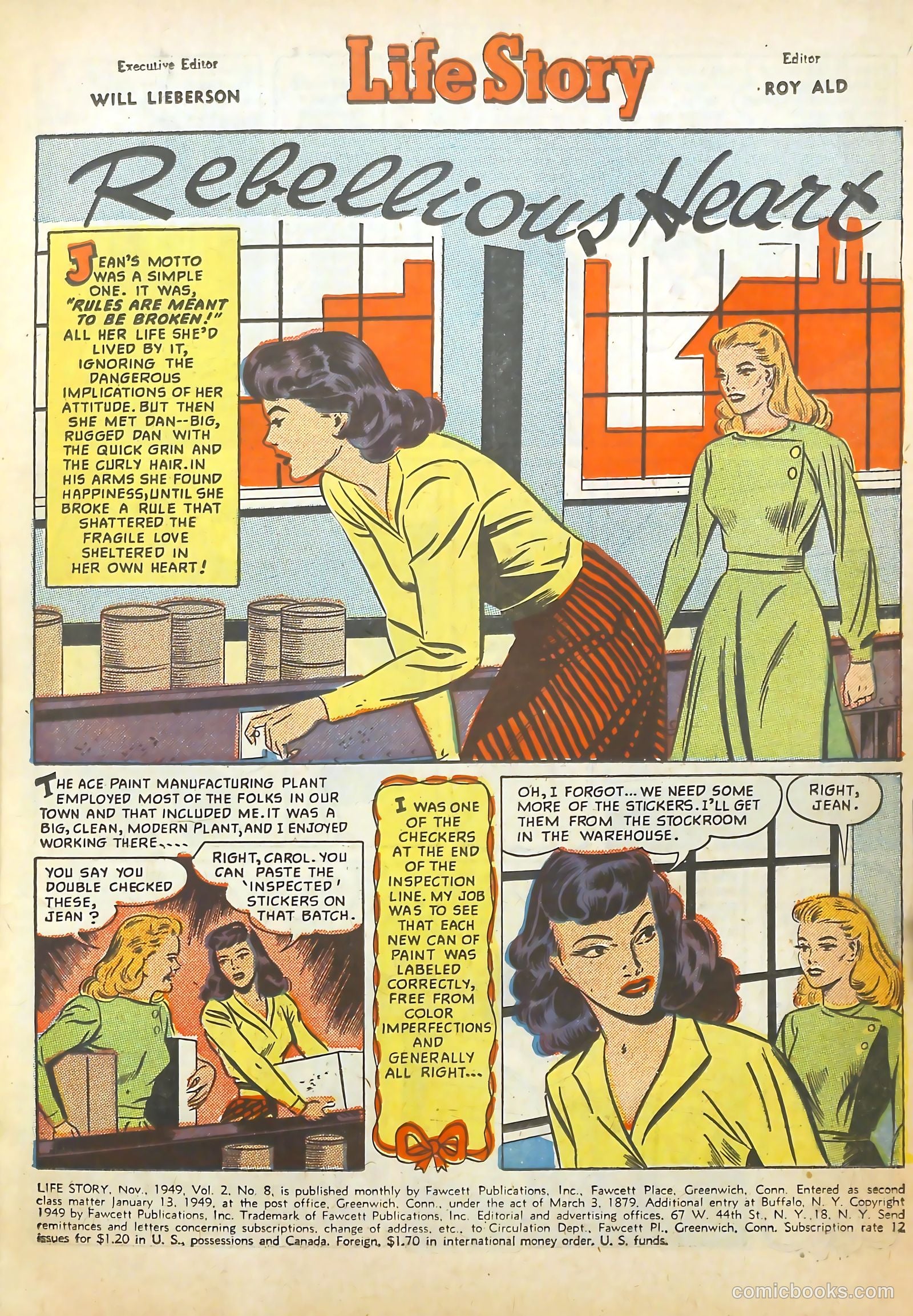 Life Story #8 (1949) — page 3 of 52