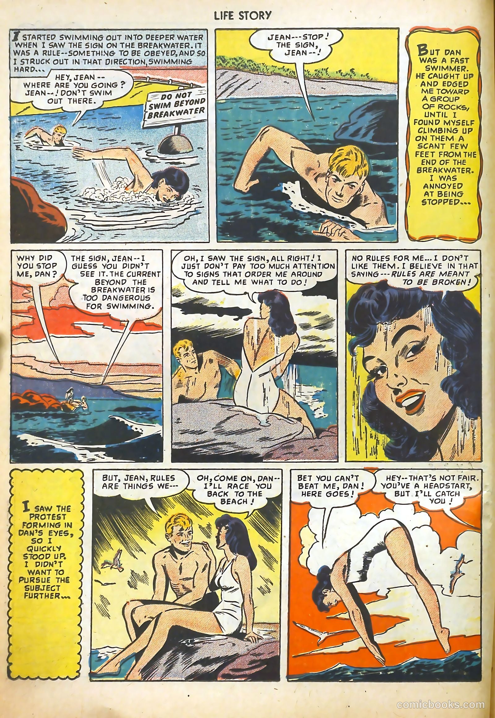 Life Story #8 (1949) — page 6 of 52