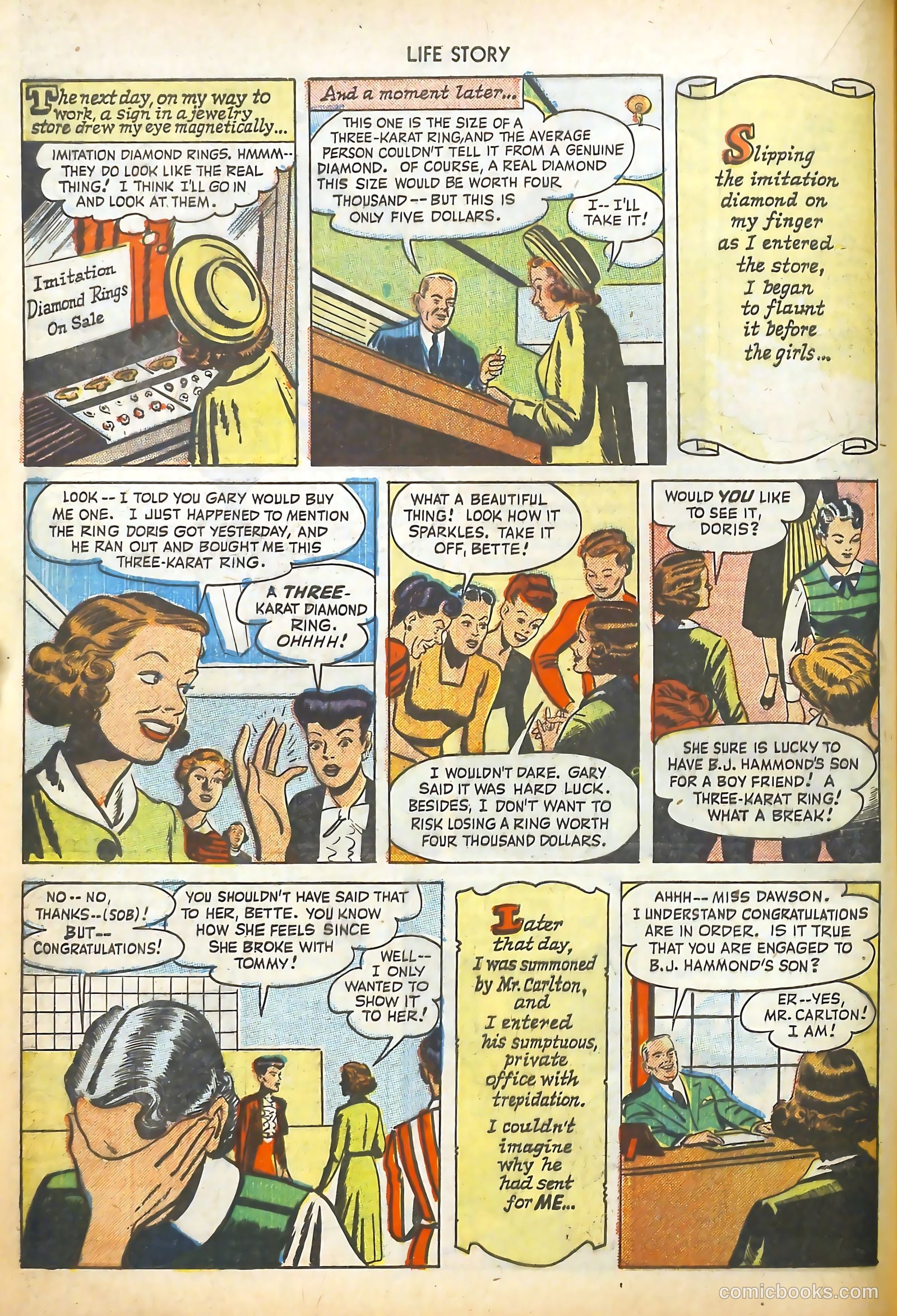 Life Story #8 (1949) — page 22 of 52