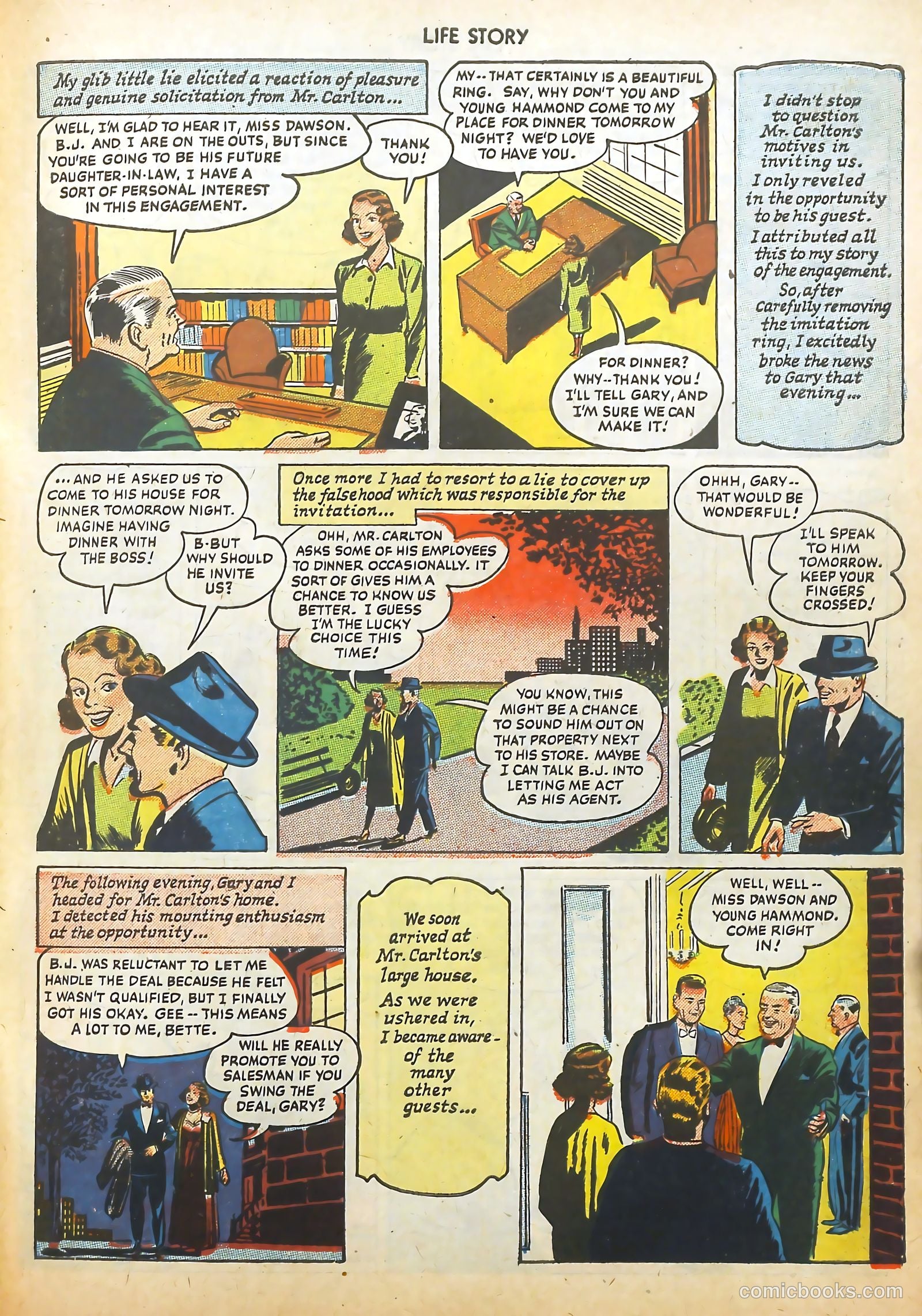 Life Story #8 (1949) — page 23 of 52