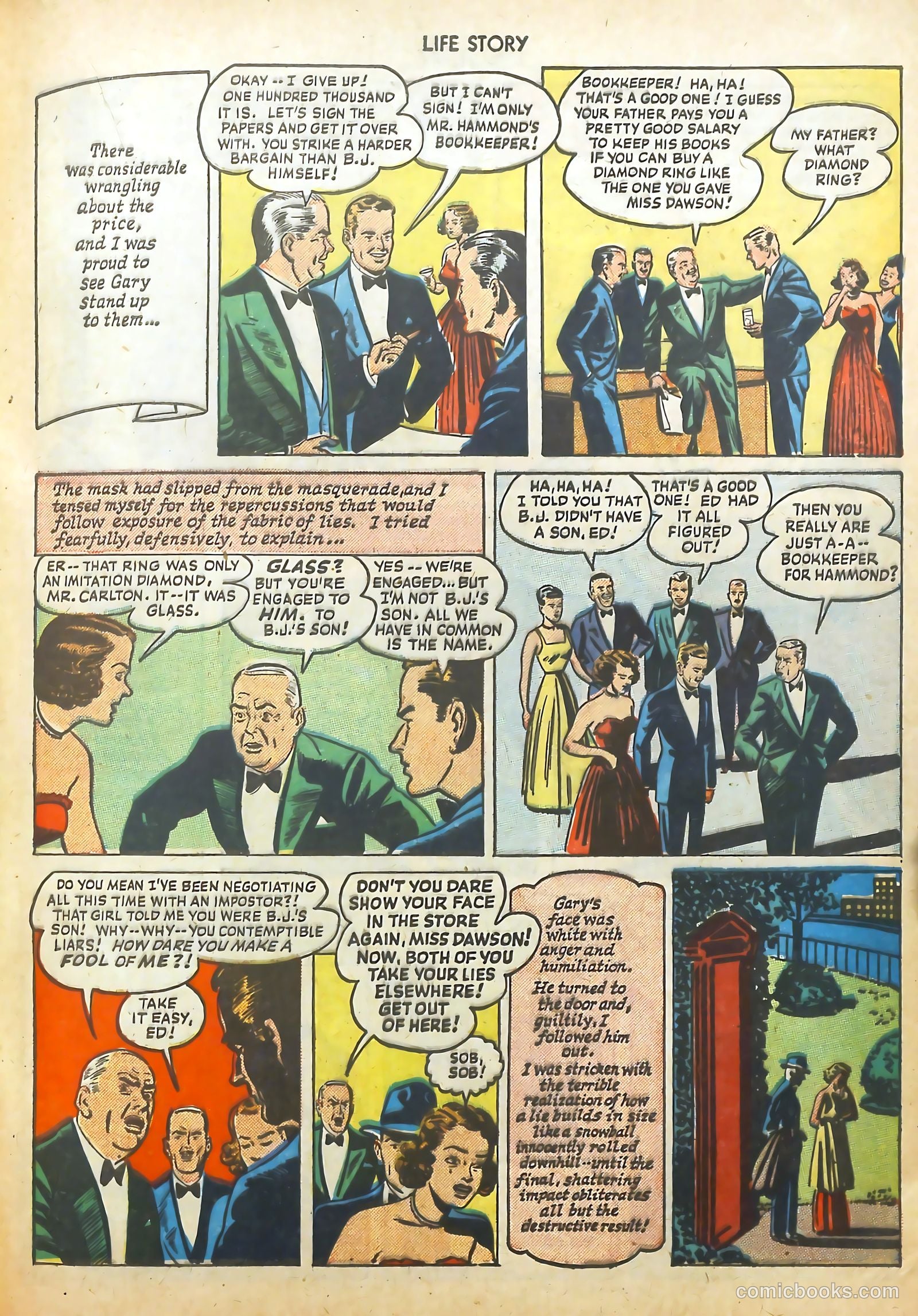 Life Story #8 (1949) — page 25 of 52