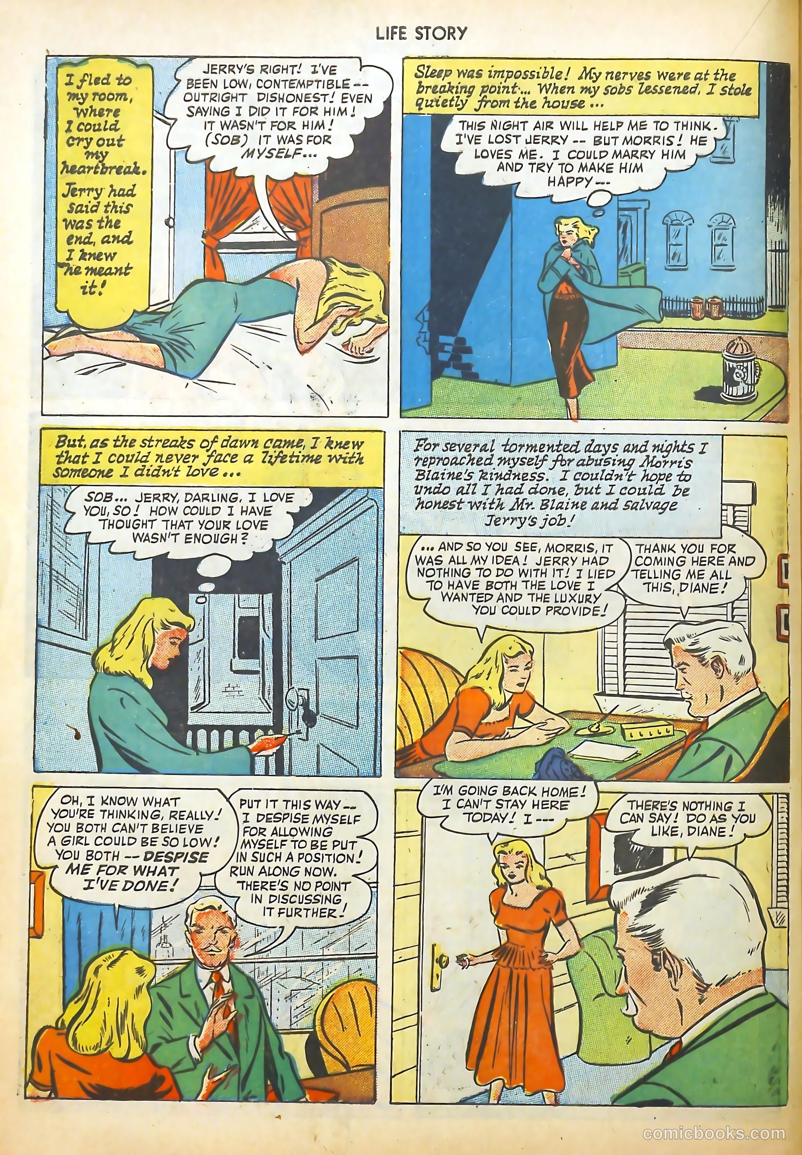 Life Story #8 (1949) — page 36 of 52