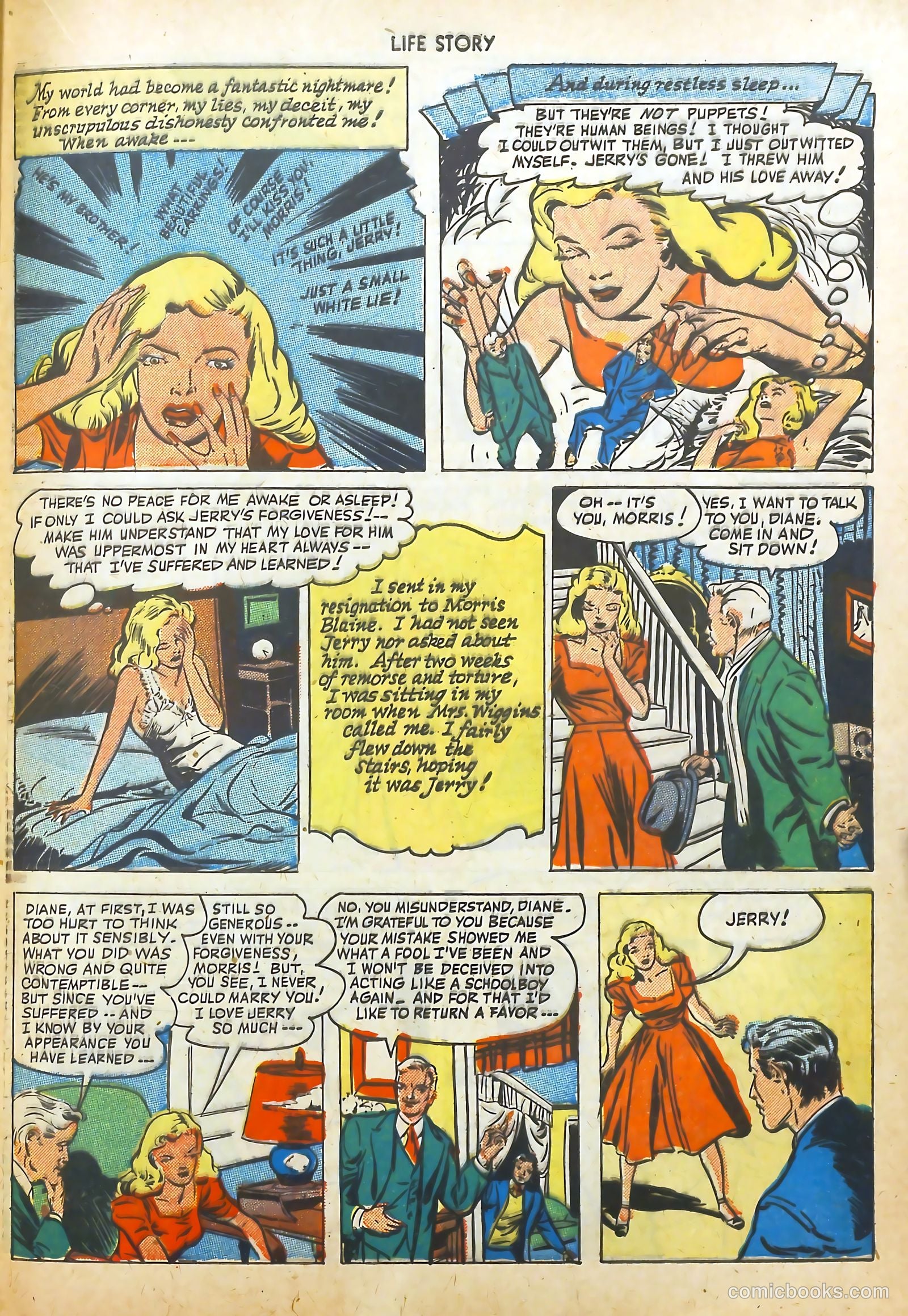 Life Story #8 (1949) — page 37 of 52