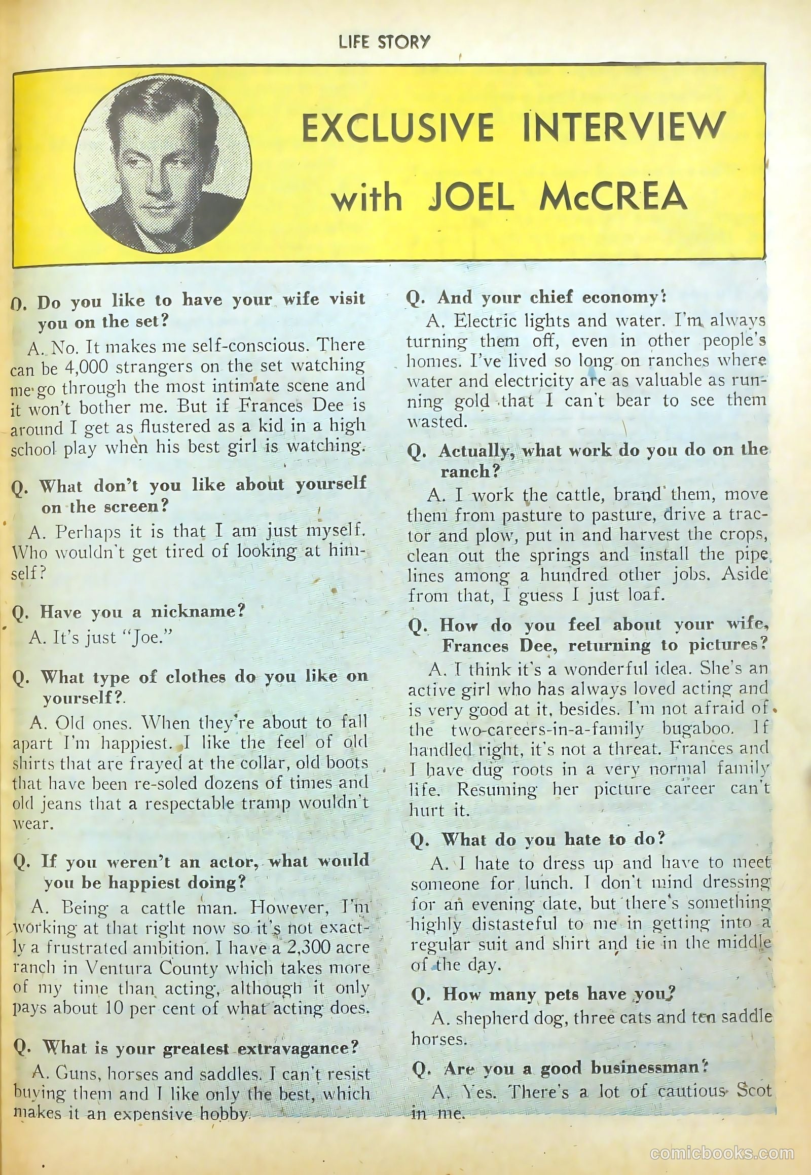 Life Story #8 (1949) — page 39 of 52