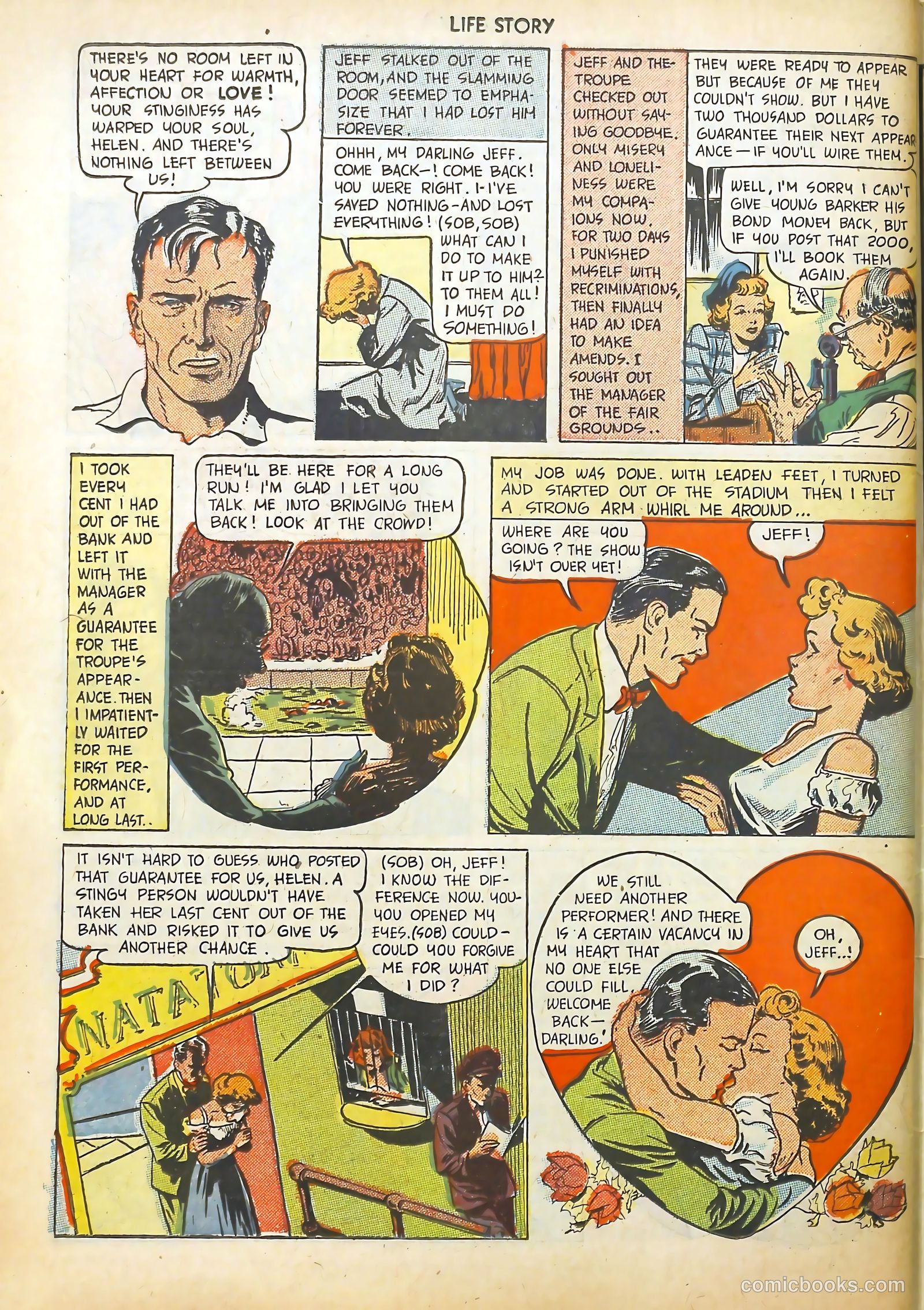 Life Story #8 (1949) — page 50 of 52