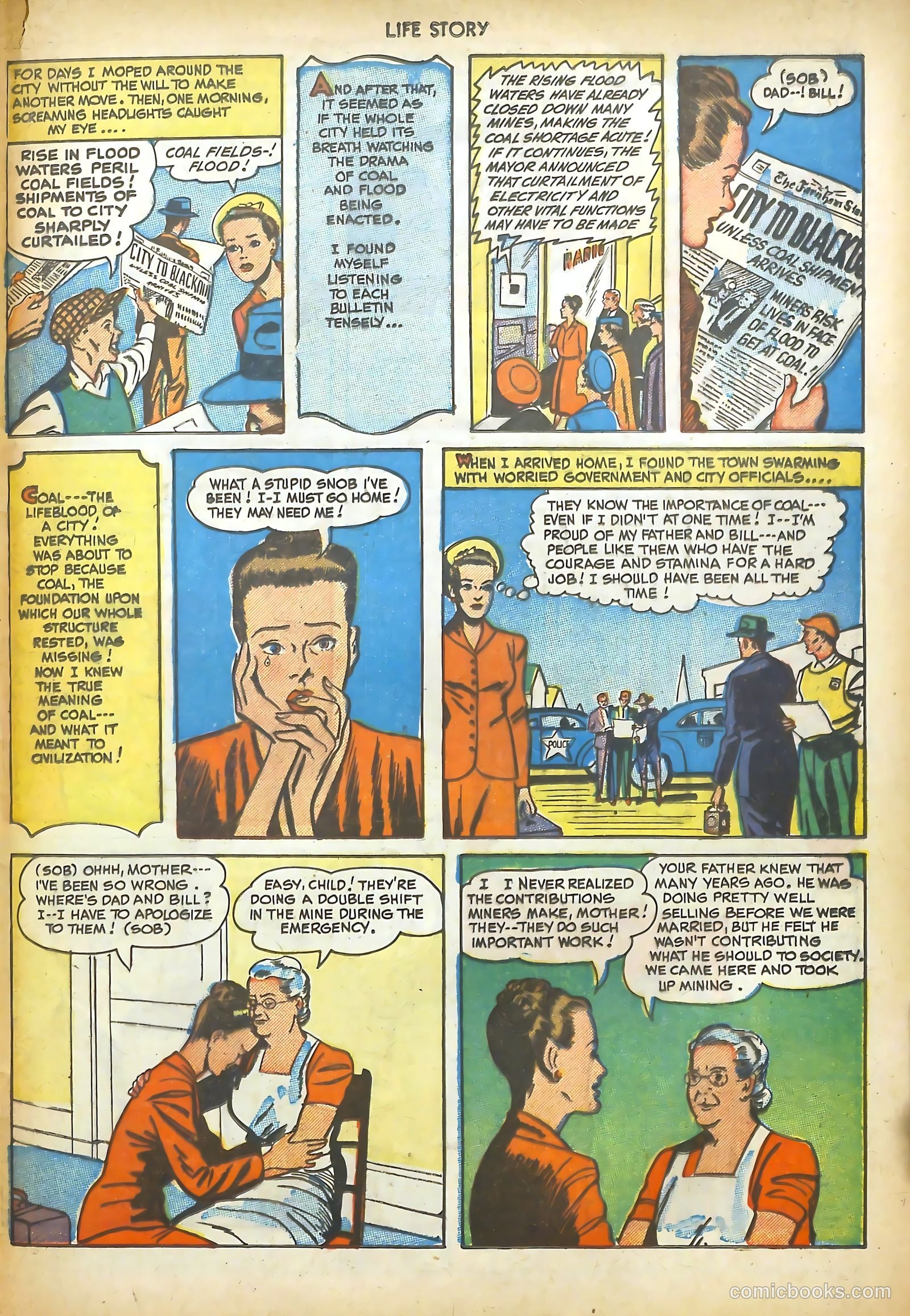 Life Story #9 (1949) — page 49 of 52