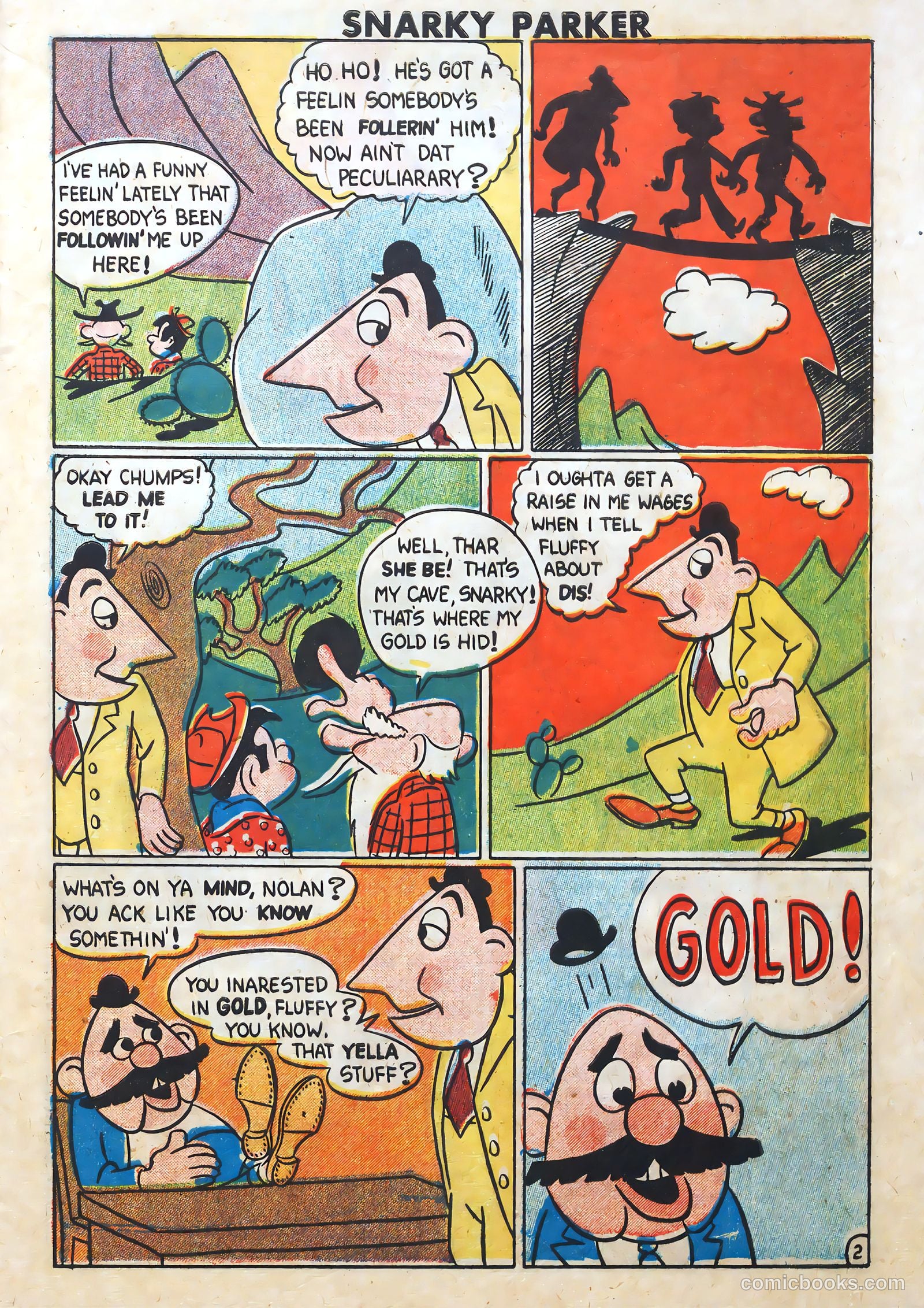 Life with Snarky Parker #1 (1950) — page 3 of 36