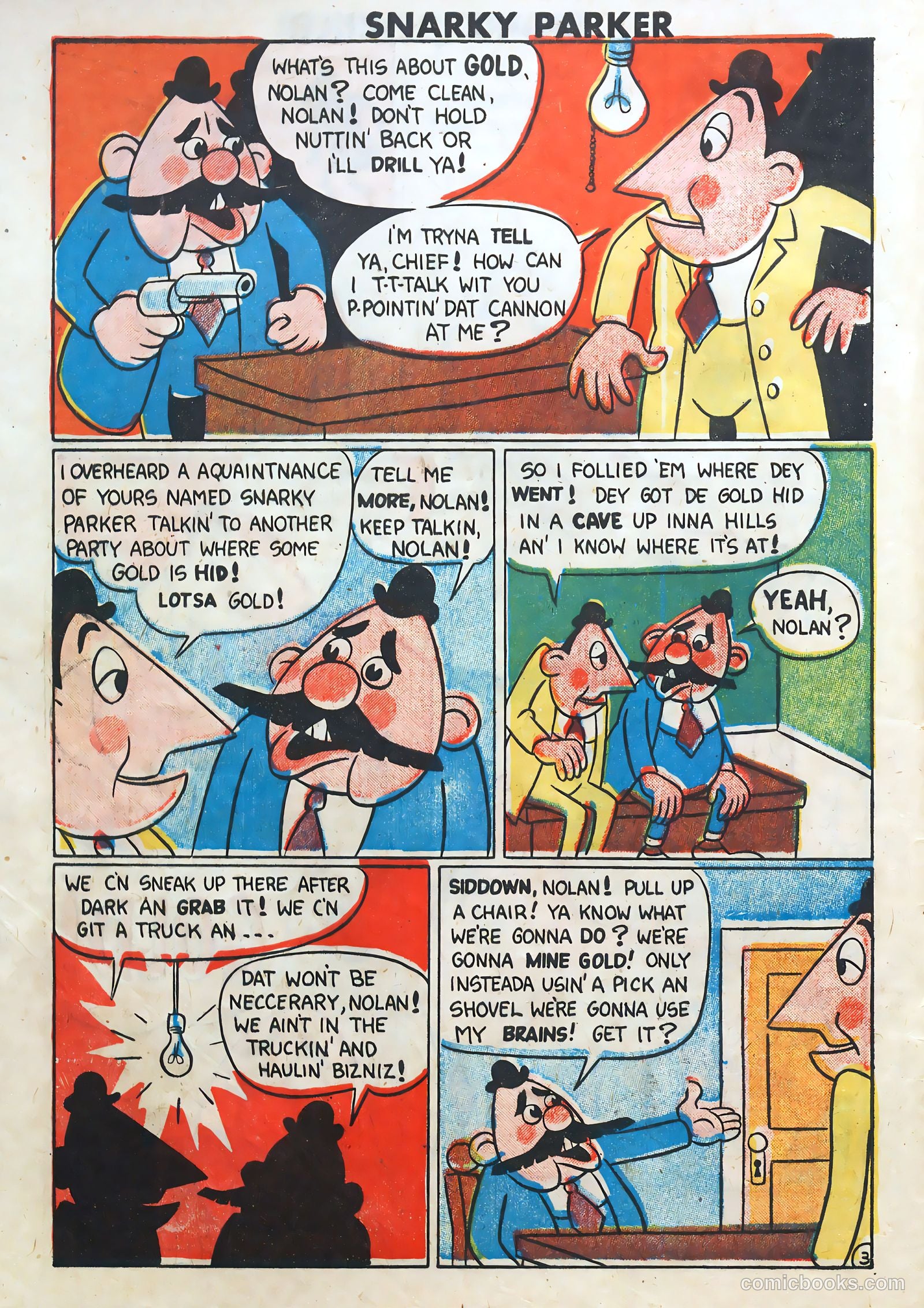 Life with Snarky Parker #1 (1950) — page 4 of 36
