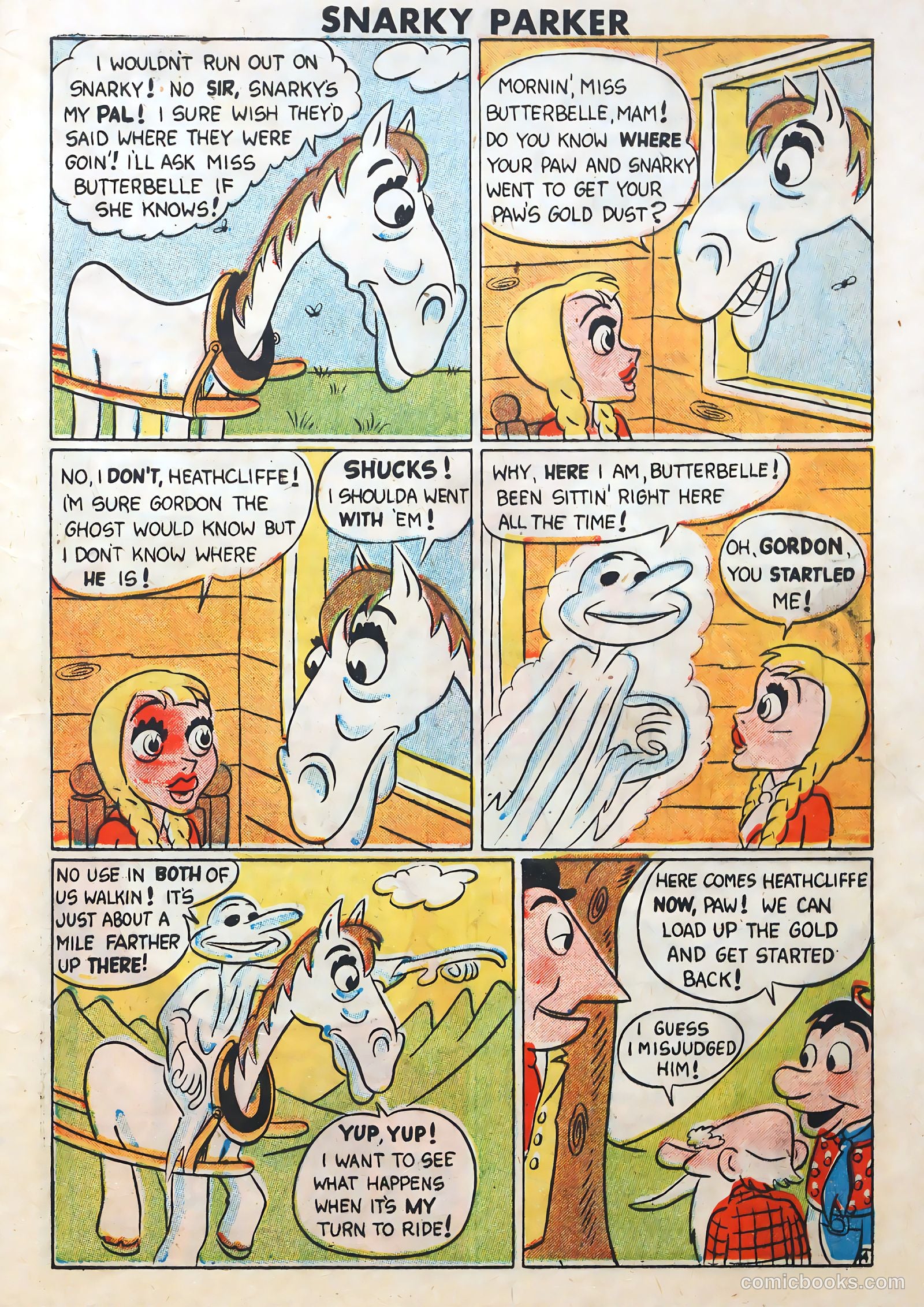 Life with Snarky Parker #1 (1950) — page 5 of 36