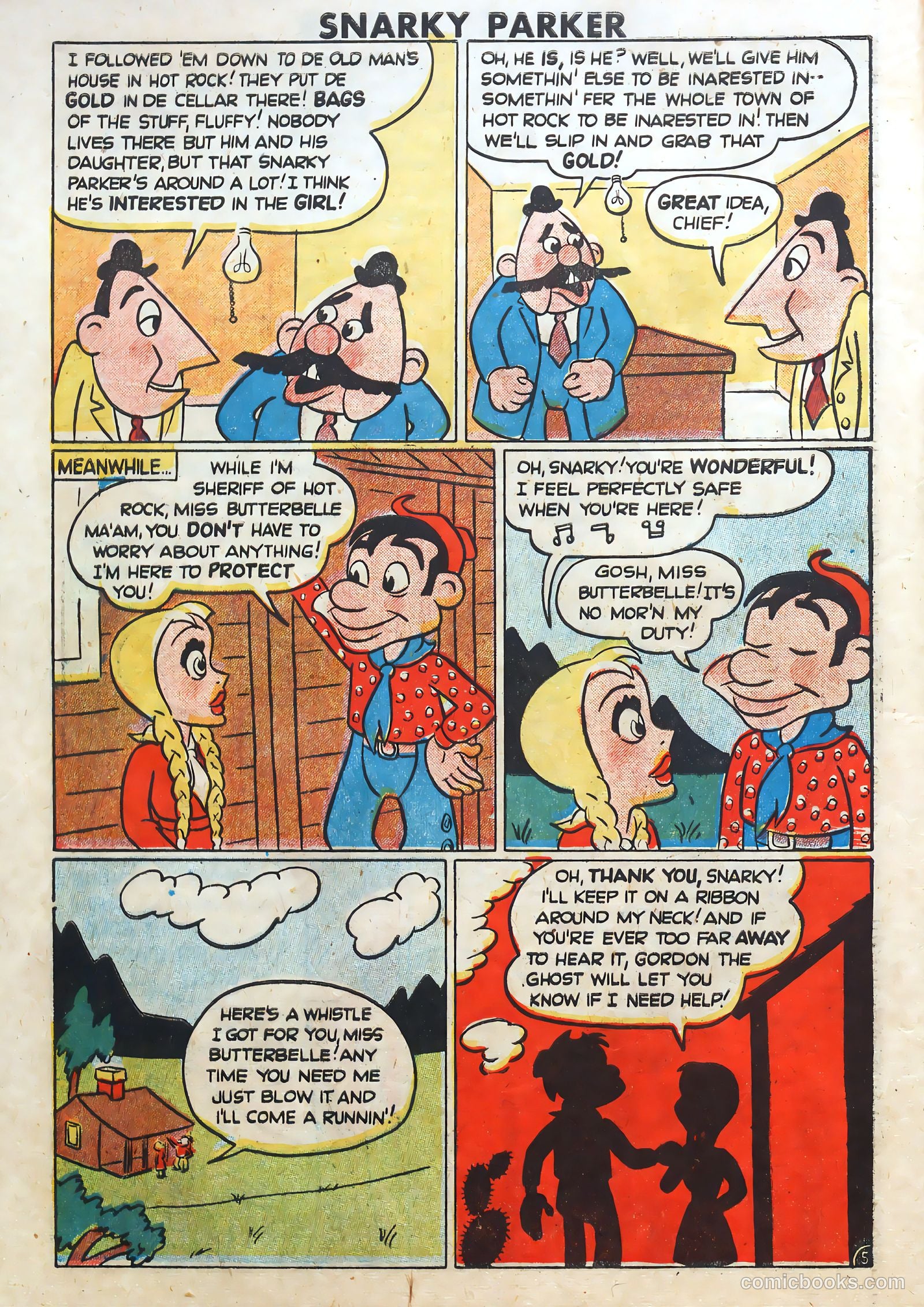 Life with Snarky Parker #1 (1950) — page 6 of 36