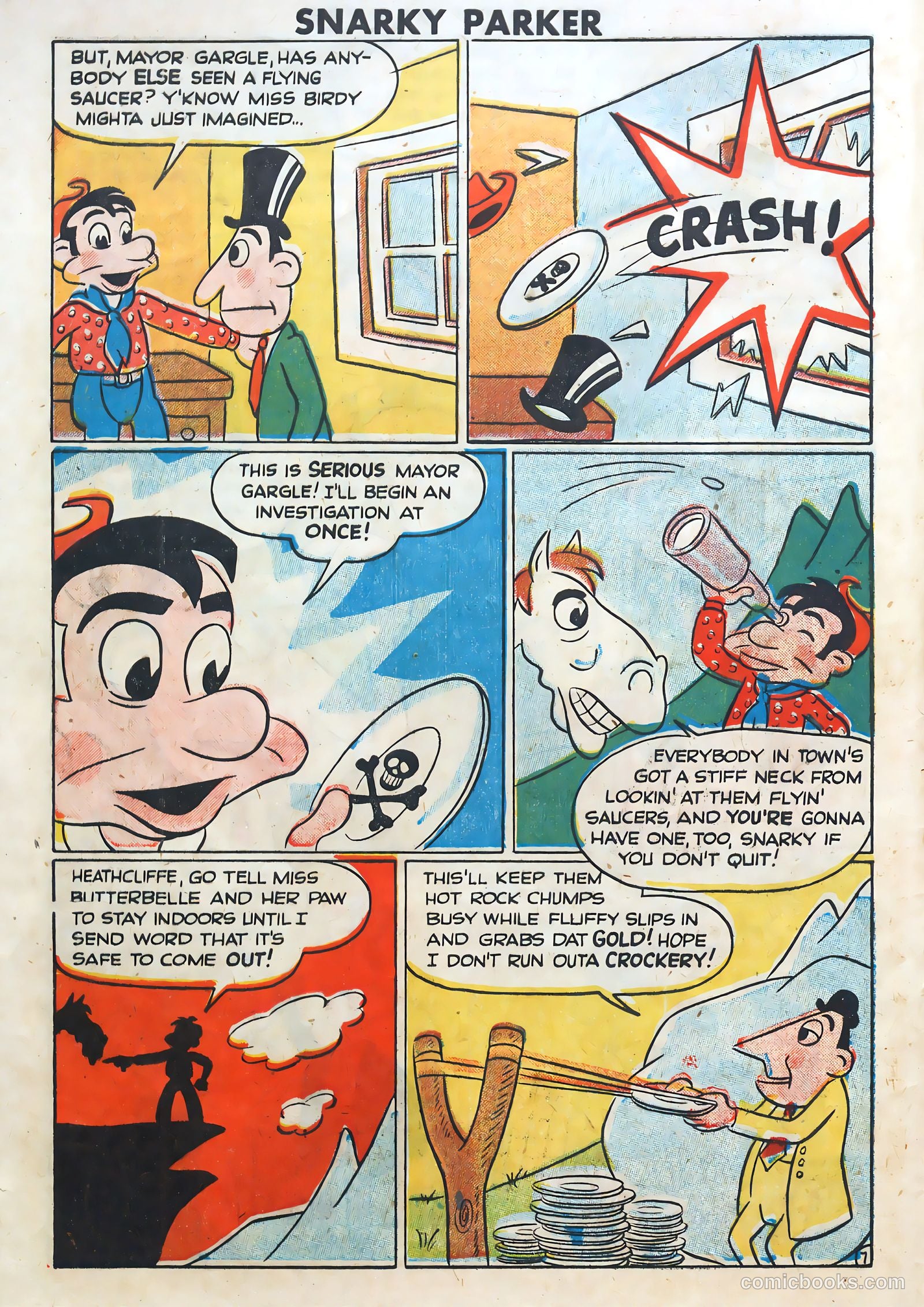 Life with Snarky Parker #1 (1950) — page 8 of 36