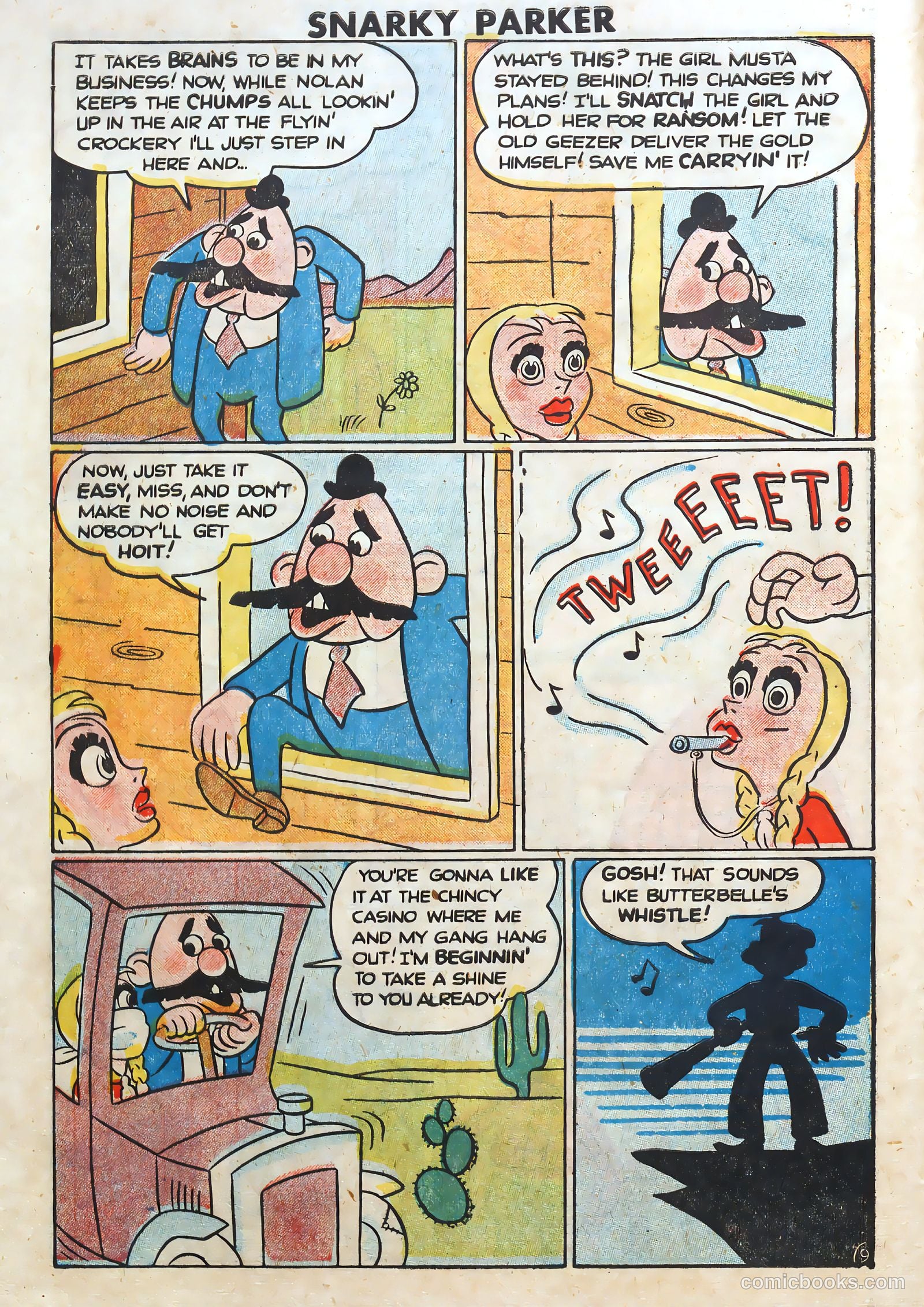 Life with Snarky Parker #1 (1950) — page 10 of 36
