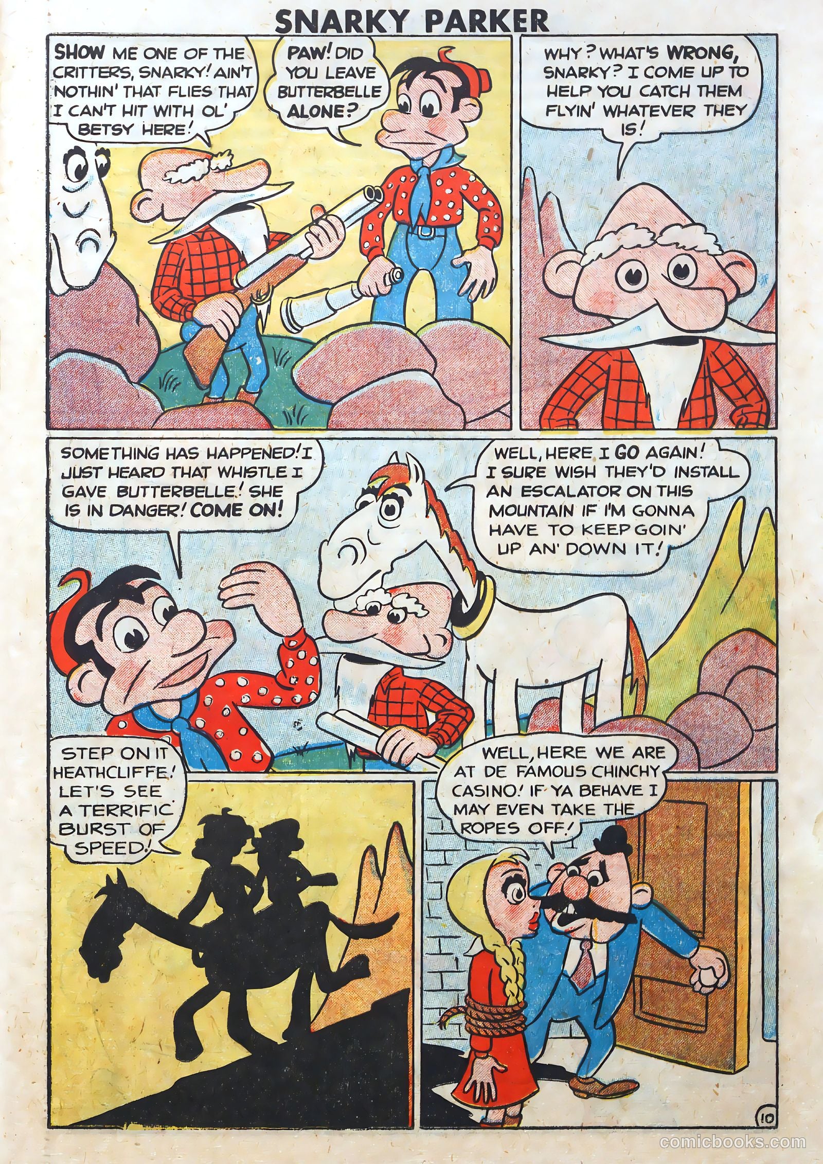 Life with Snarky Parker #1 (1950) — page 11 of 36