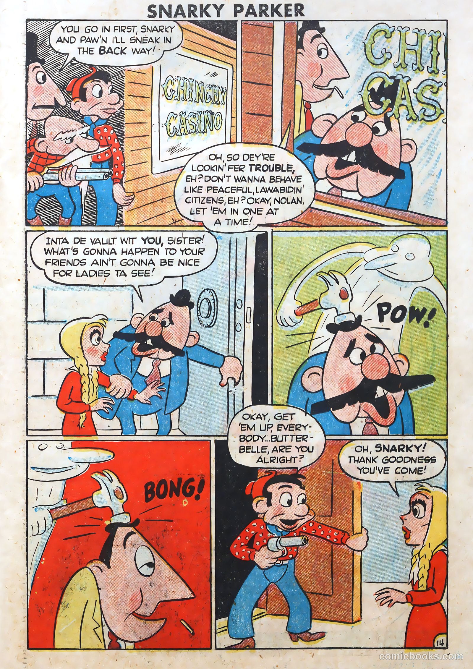 Life with Snarky Parker #1 (1950) — page 15 of 36