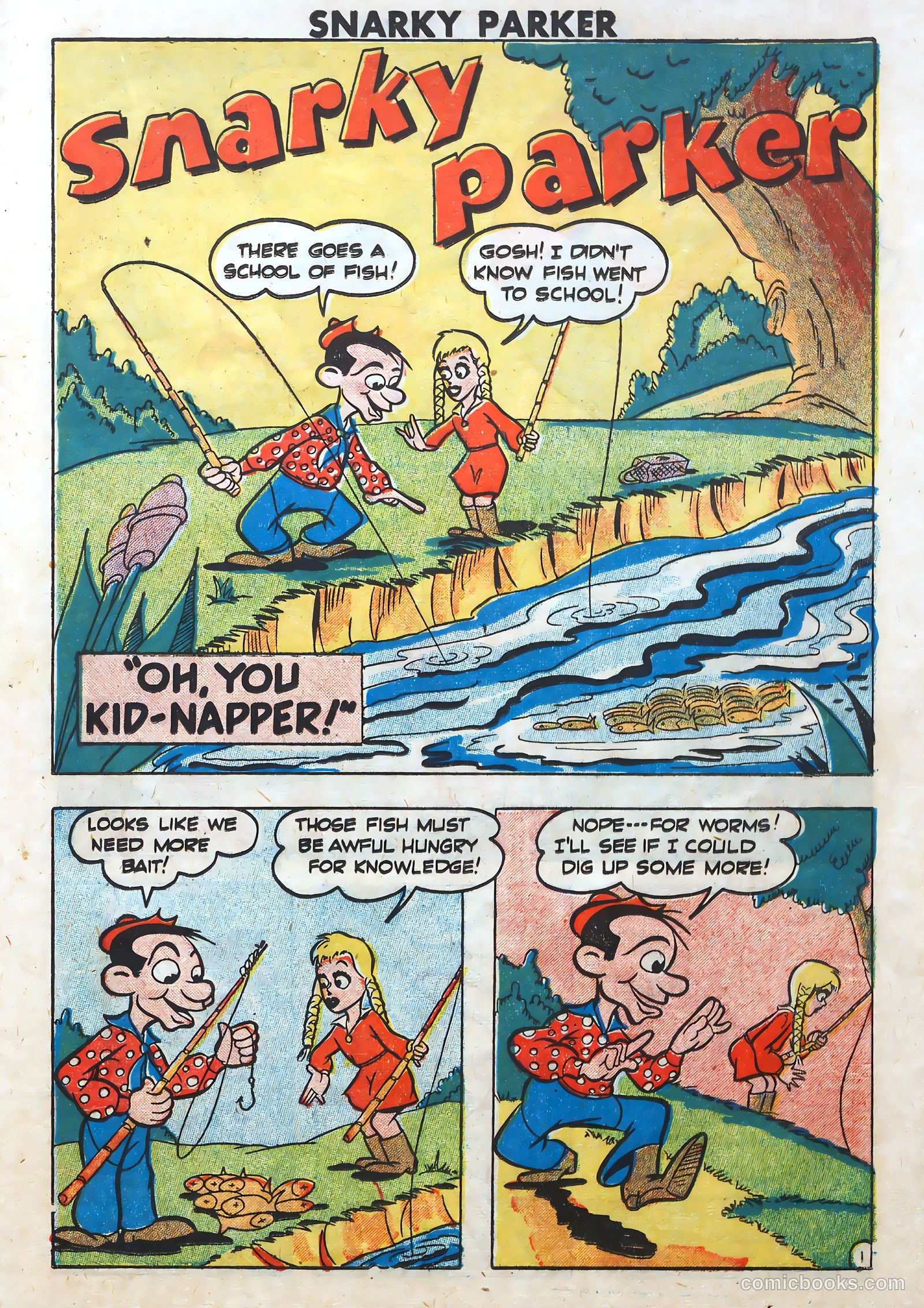 Life with Snarky Parker #1 (1950) — page 19 of 36