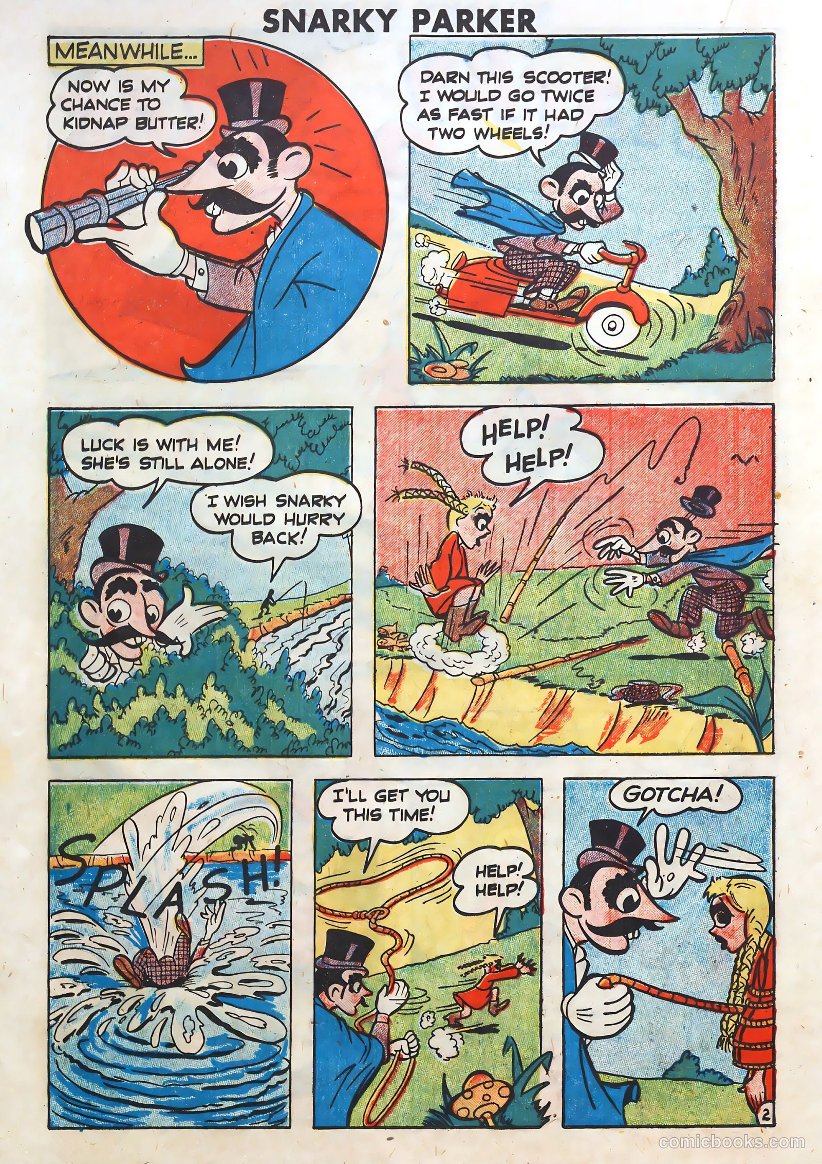 Life with Snarky Parker #1 (1950) — page 20 of 36