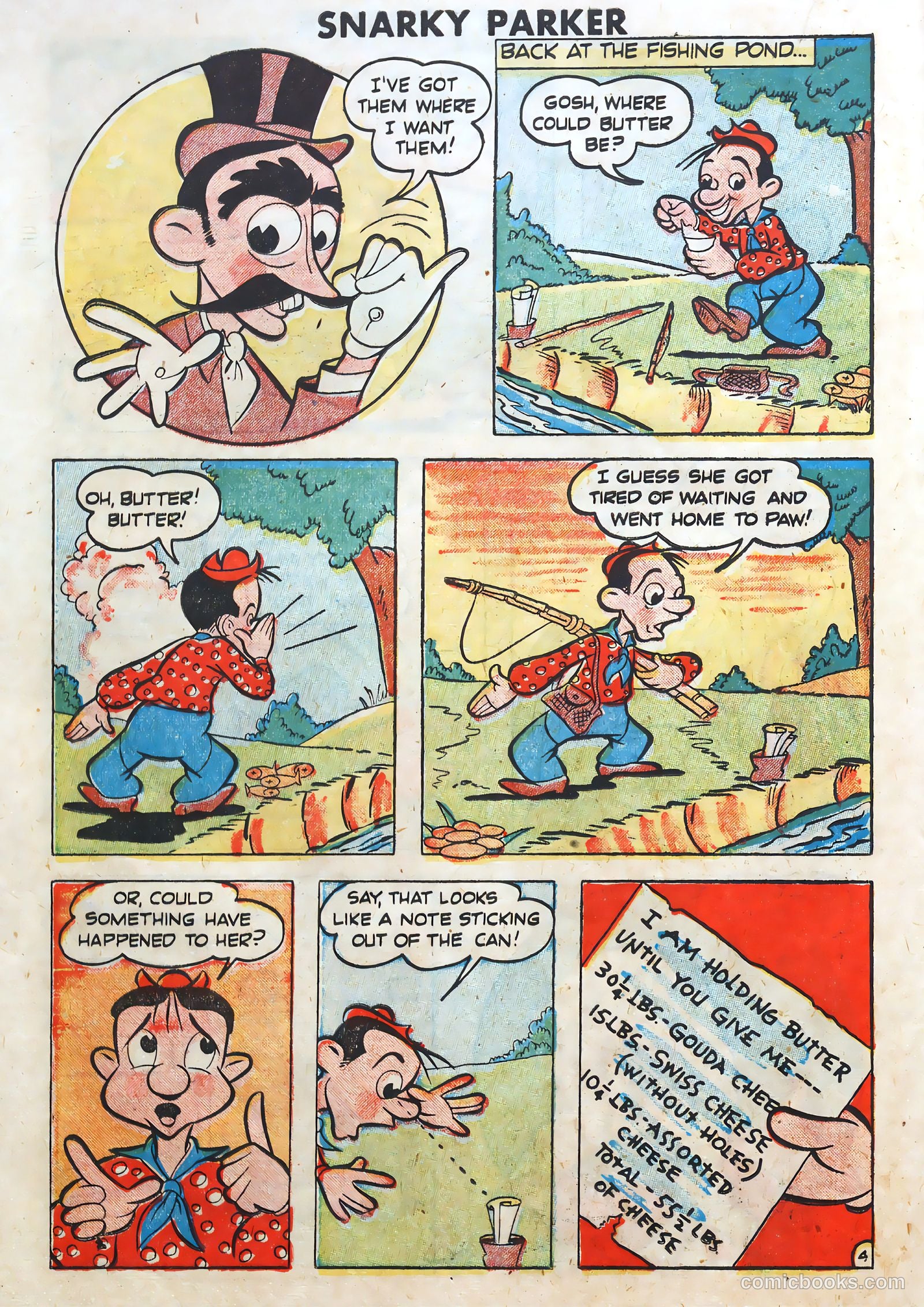 Life with Snarky Parker #1 (1950) — page 22 of 36