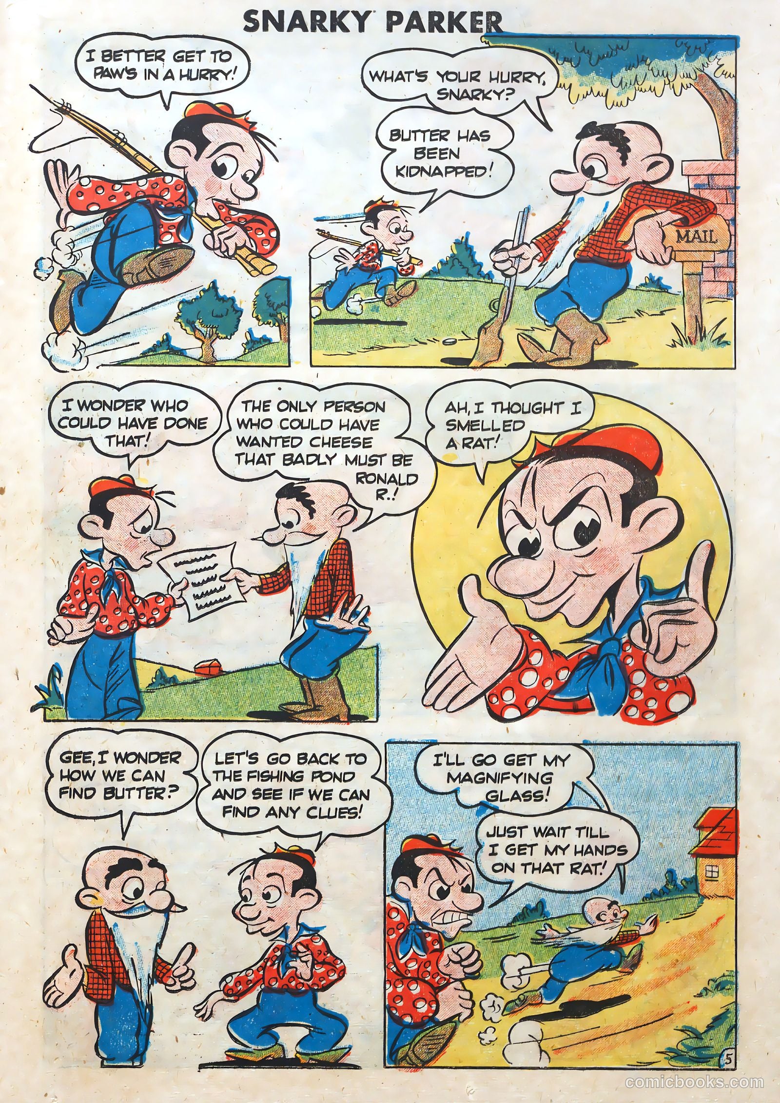 Life with Snarky Parker #1 (1950) — page 23 of 36
