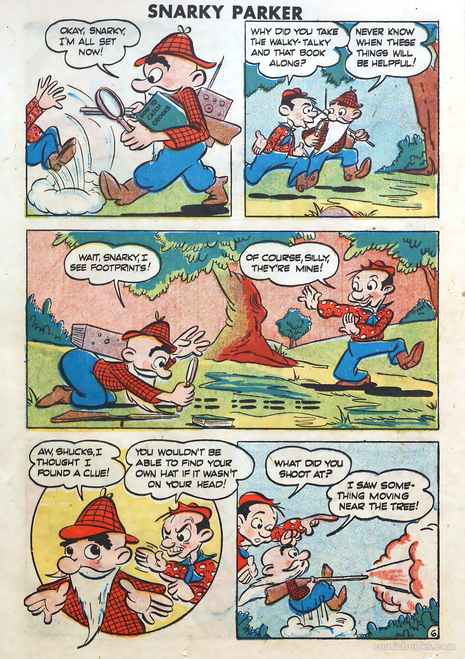 Life with Snarky Parker #1 (1950) — page 24 of 36