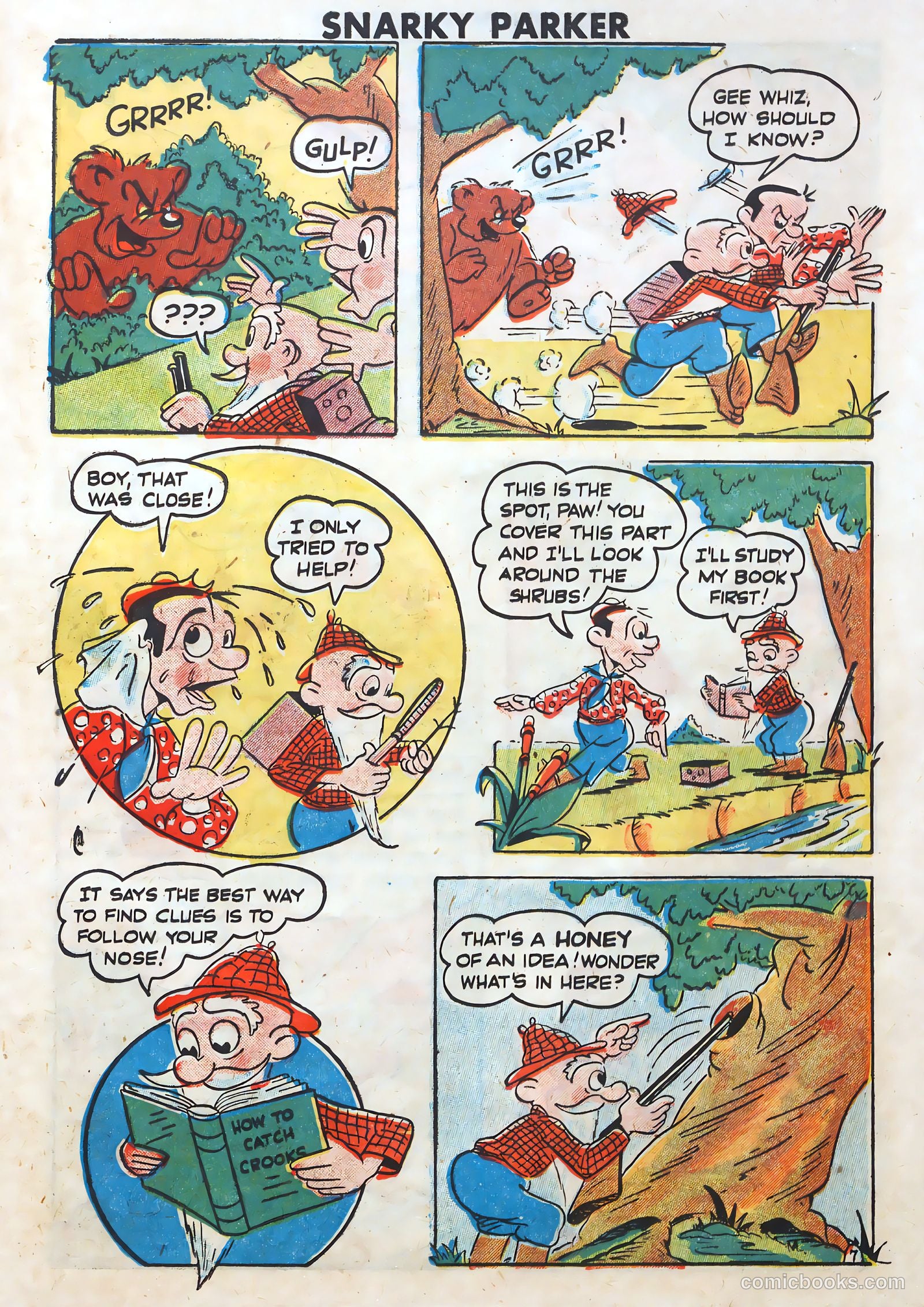 Life with Snarky Parker #1 (1950) — page 25 of 36