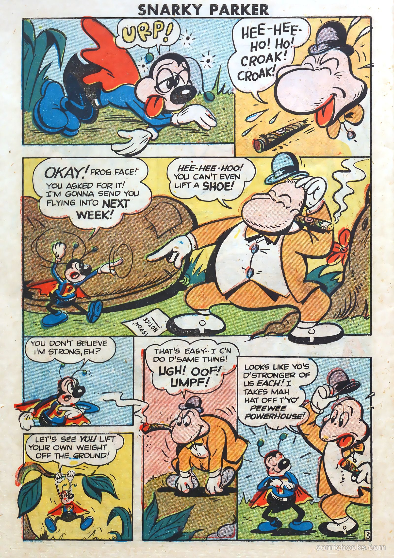 Life with Snarky Parker #1 (1950) — page 30 of 36
