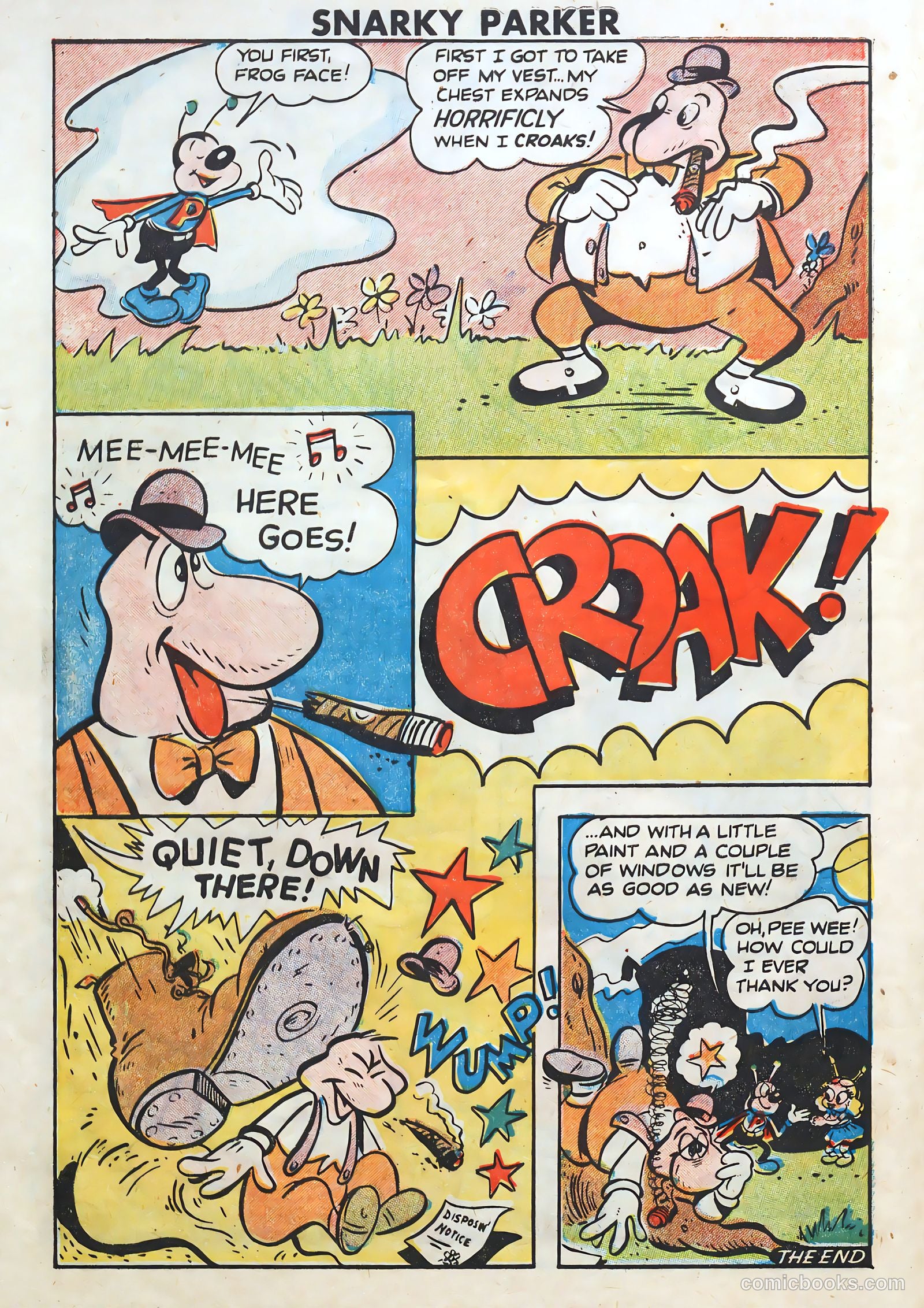 Life with Snarky Parker #1 (1950) — page 32 of 36