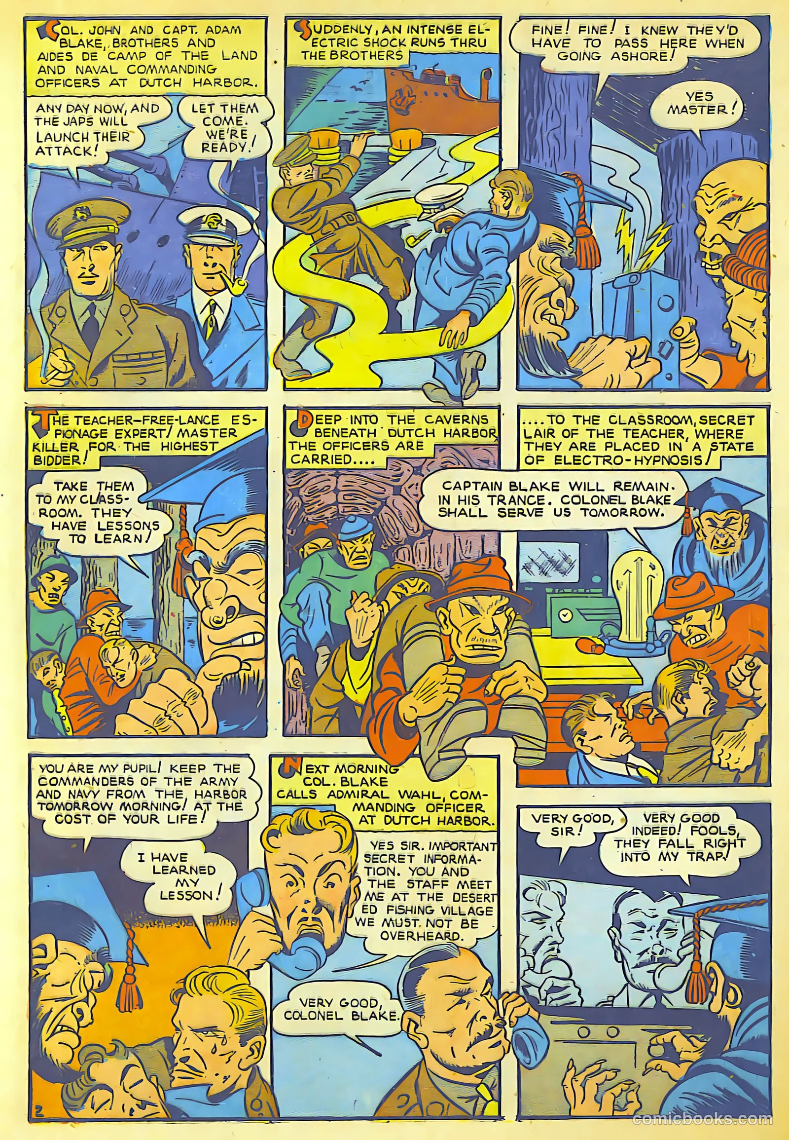 Lightning Comics #1 (1942) — page 4 of 66