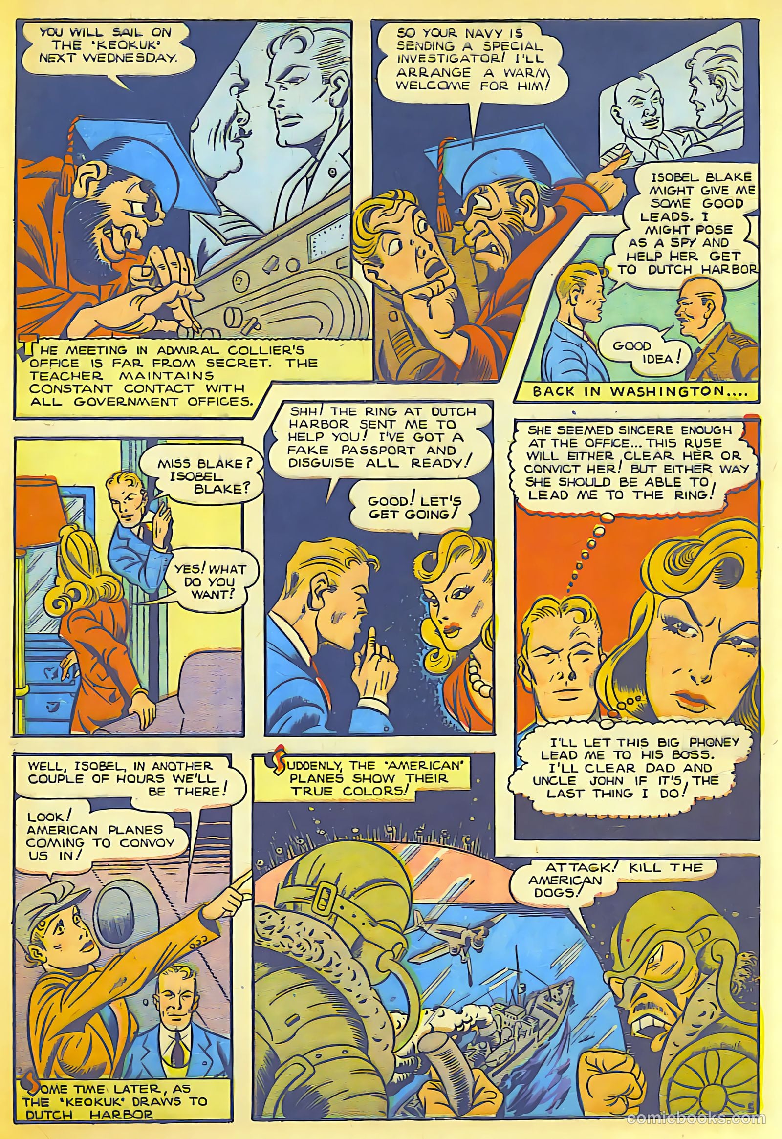 Lightning Comics #1 (1942) — page 7 of 66