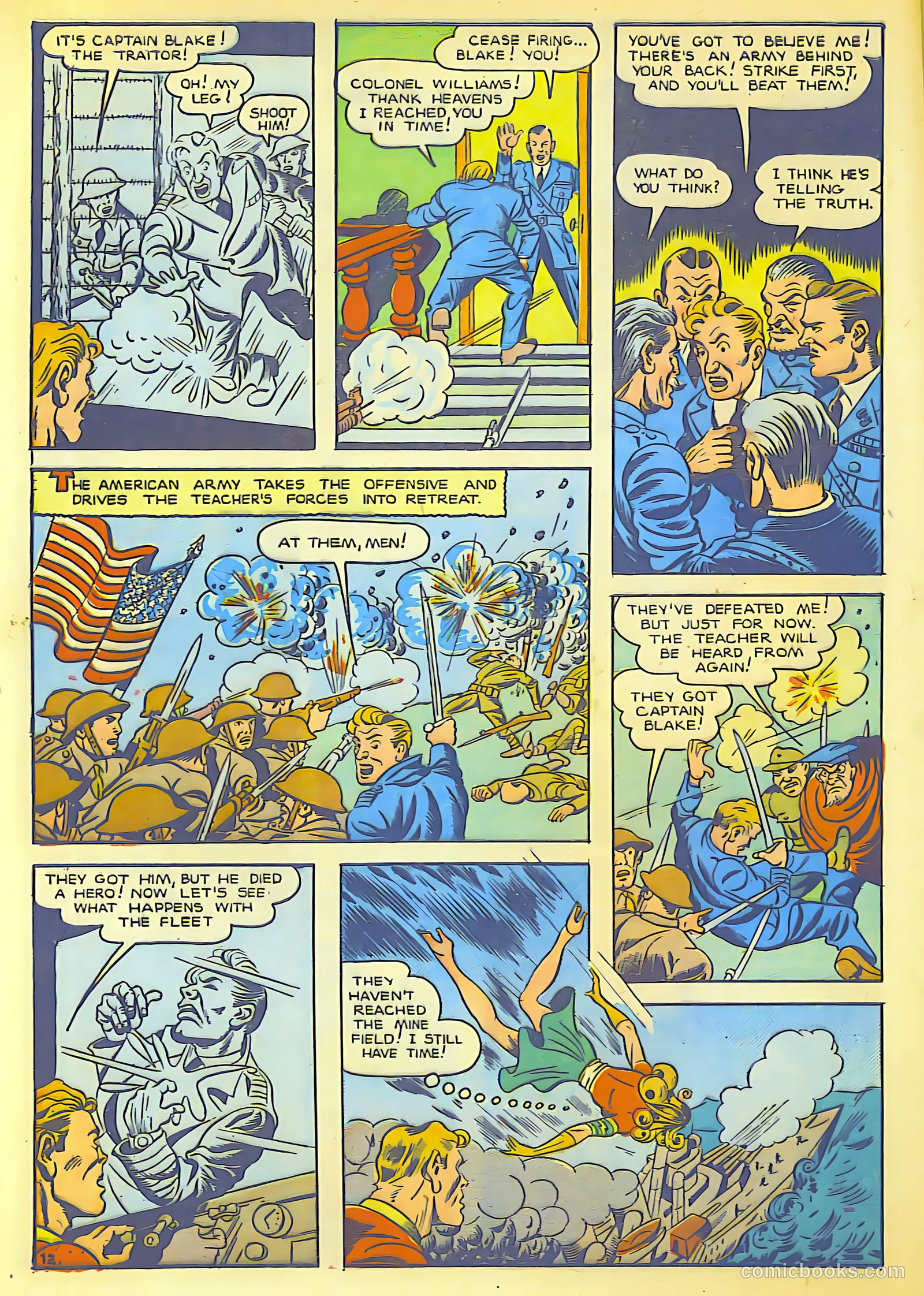 Lightning Comics #1 (1942) — page 14 of 66
