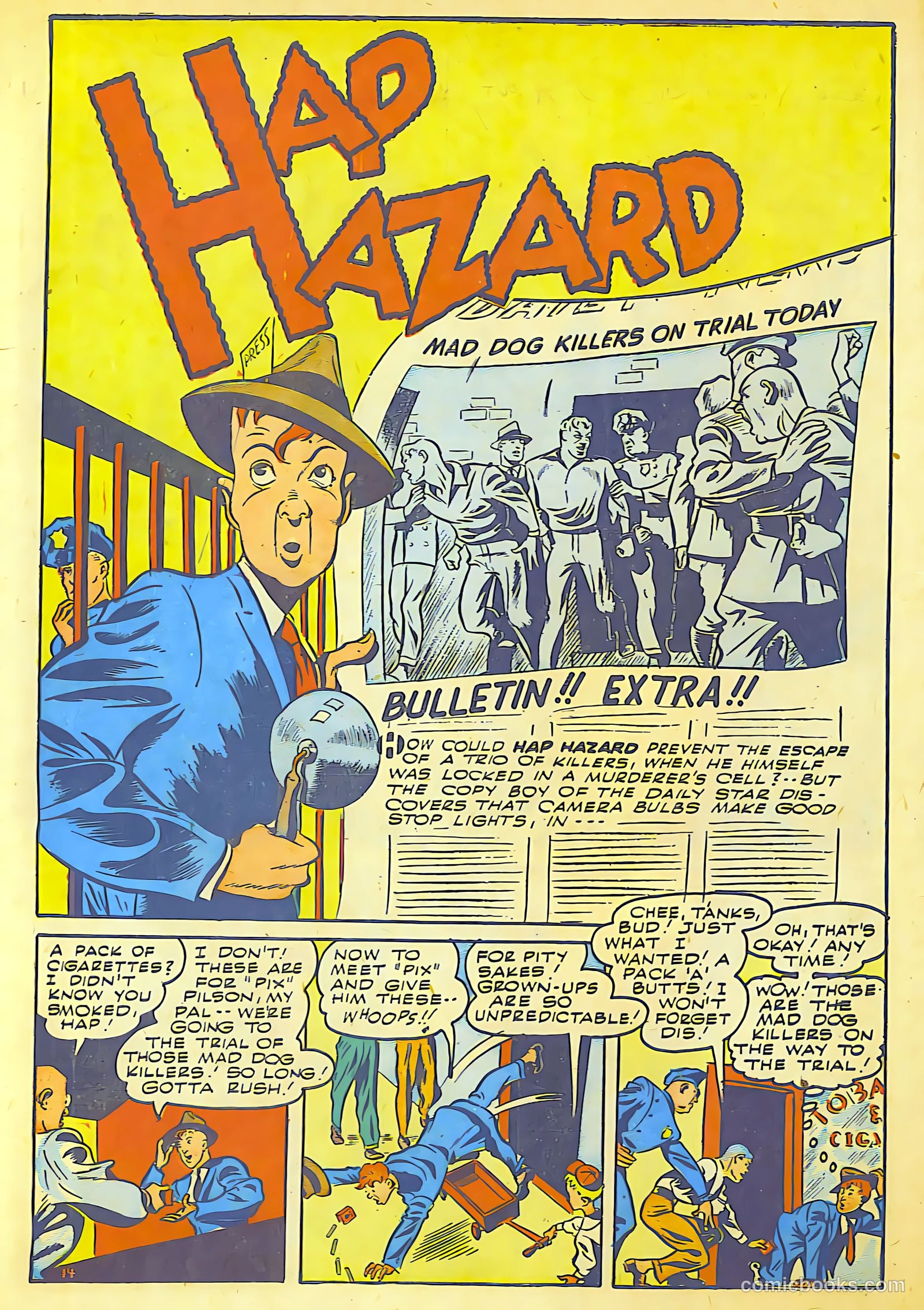 Lightning Comics #1 (1942) — page 16 of 66