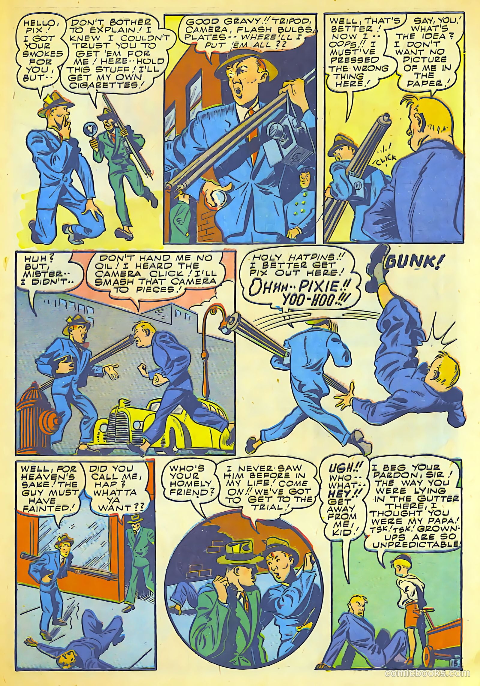 Lightning Comics #1 (1942) — page 17 of 66